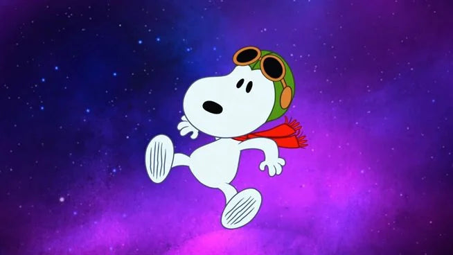 Snoopy im Weltraum