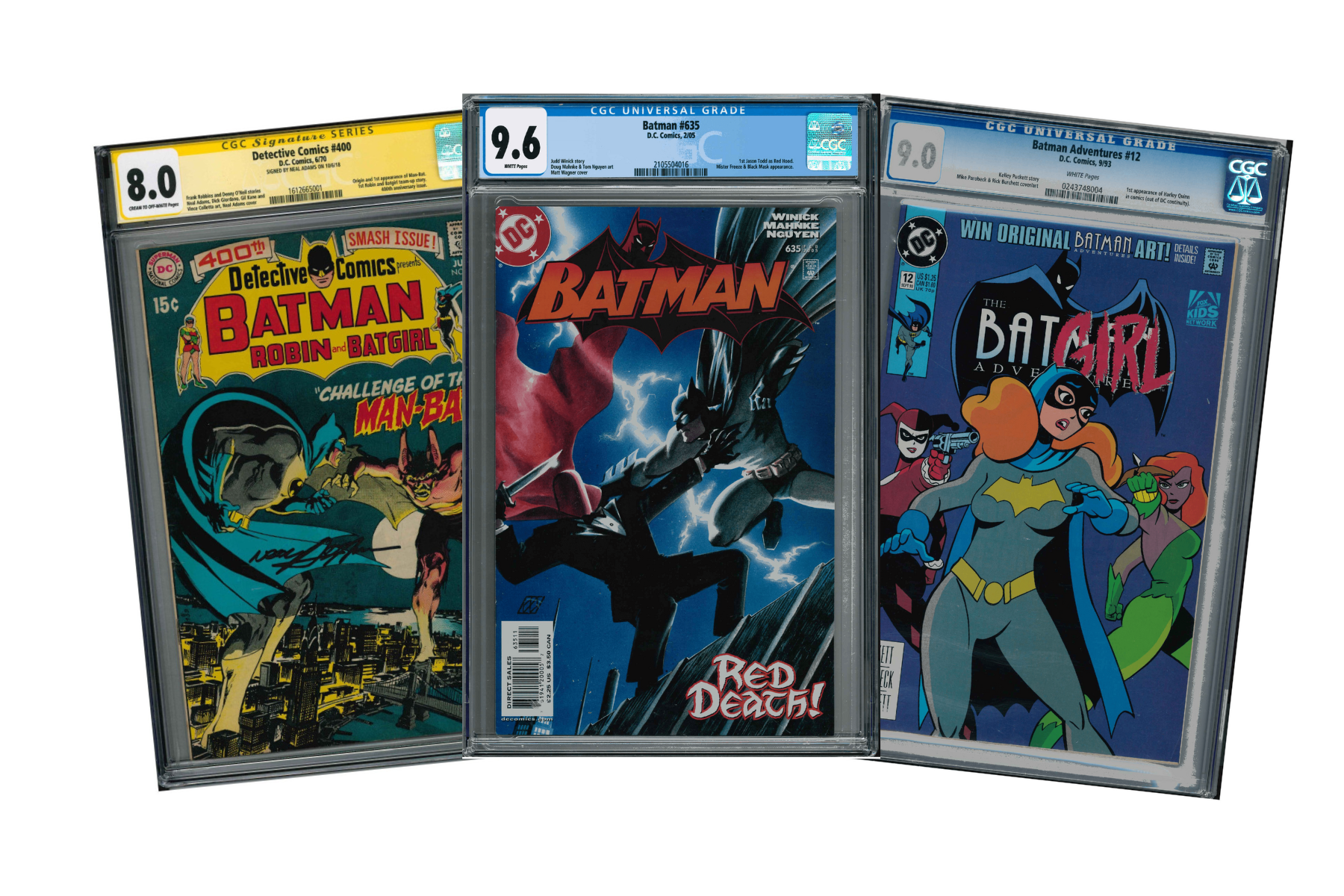 Über 80 Batman Comics von CGC