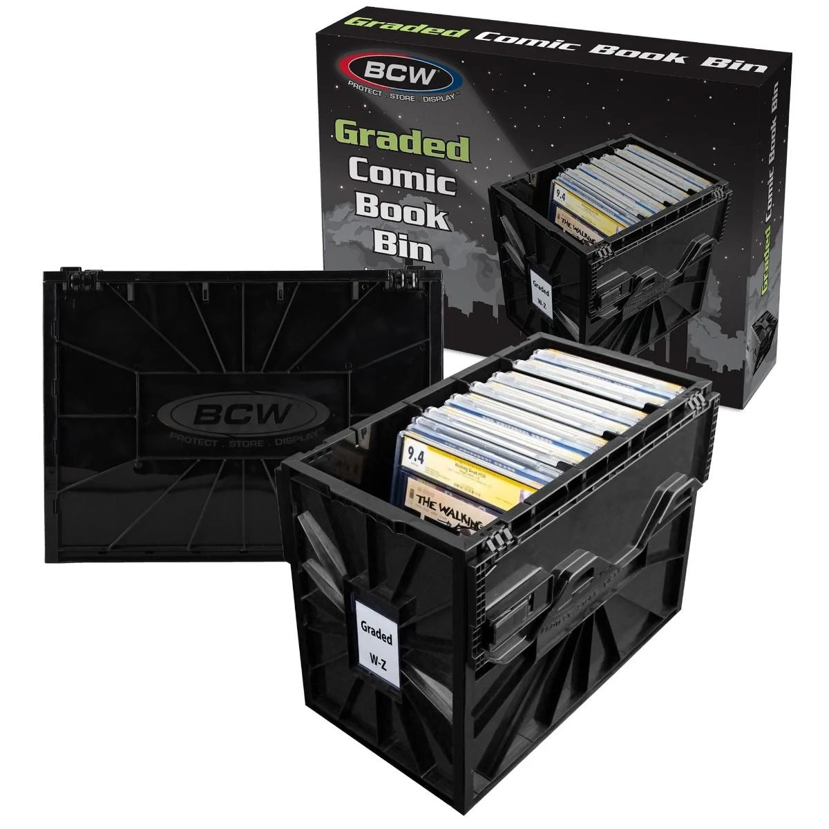 BCW Graded Comic Box Plastic Black