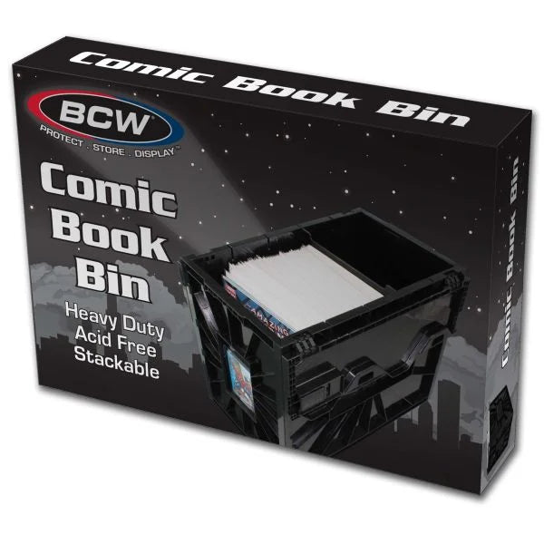 BCW Comic Box Plastic Black in Box