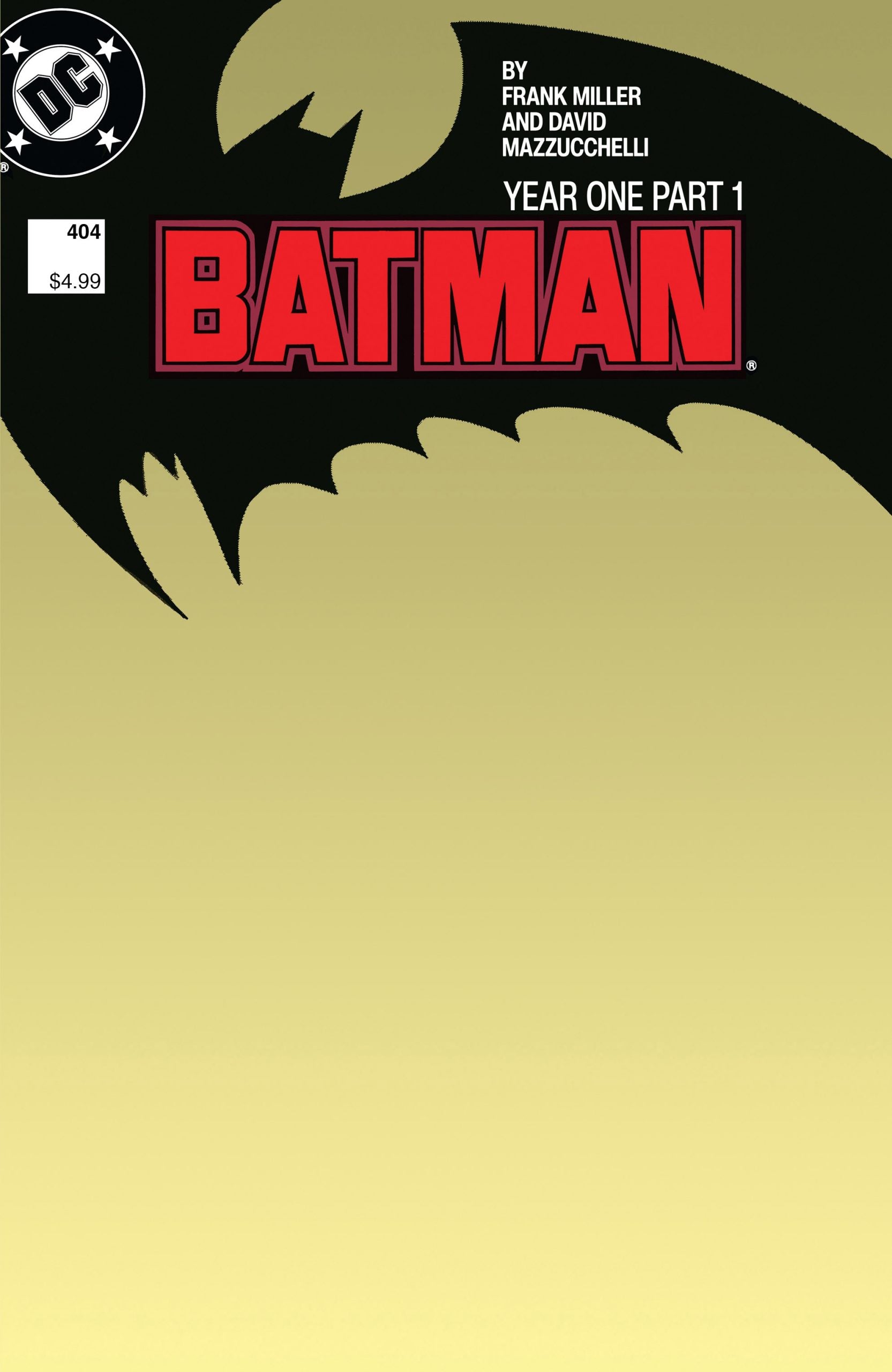 Batman #404 Facsimile