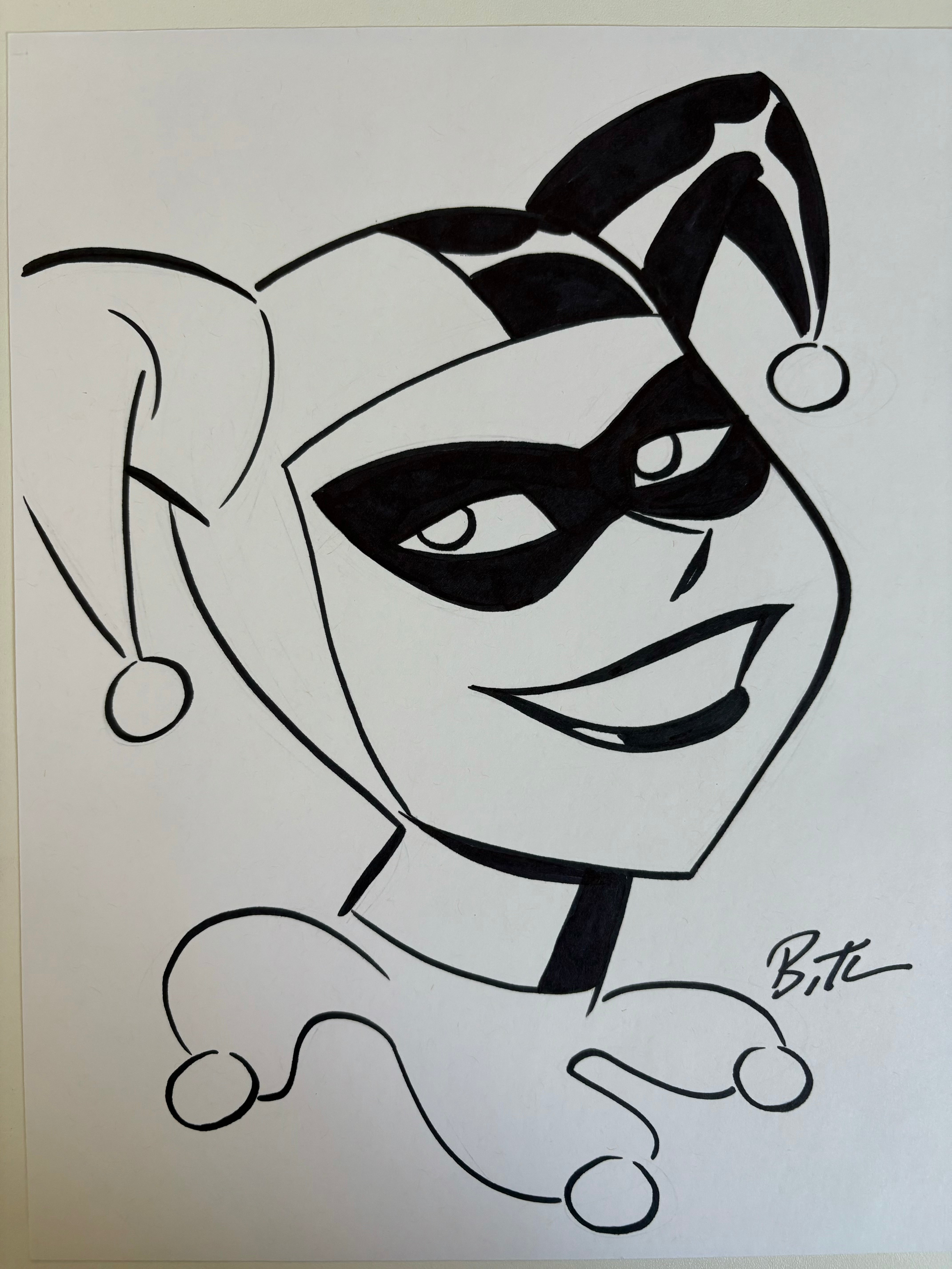 Bruce Timm - Harley Quinn - Original Art