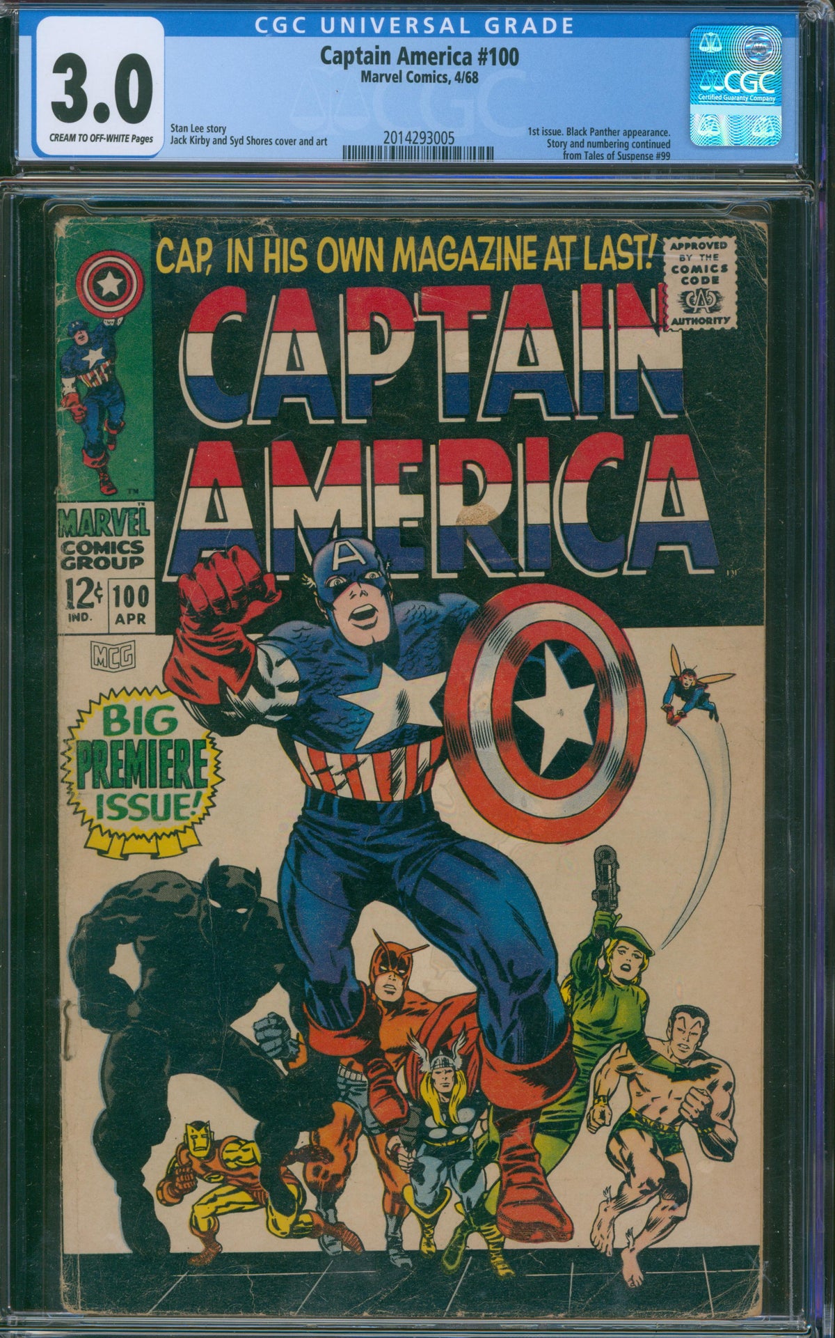 Captain America #100