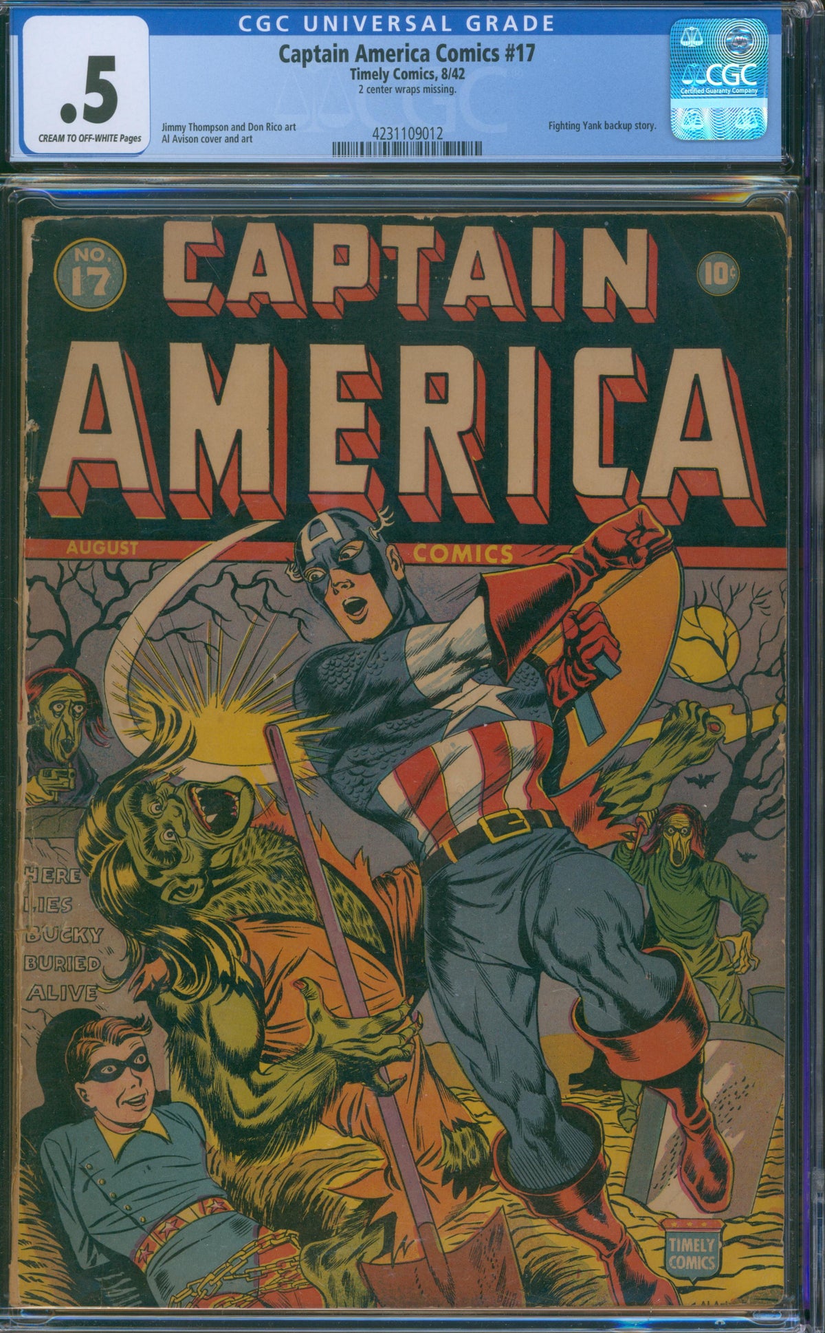 Captain America Comics #17