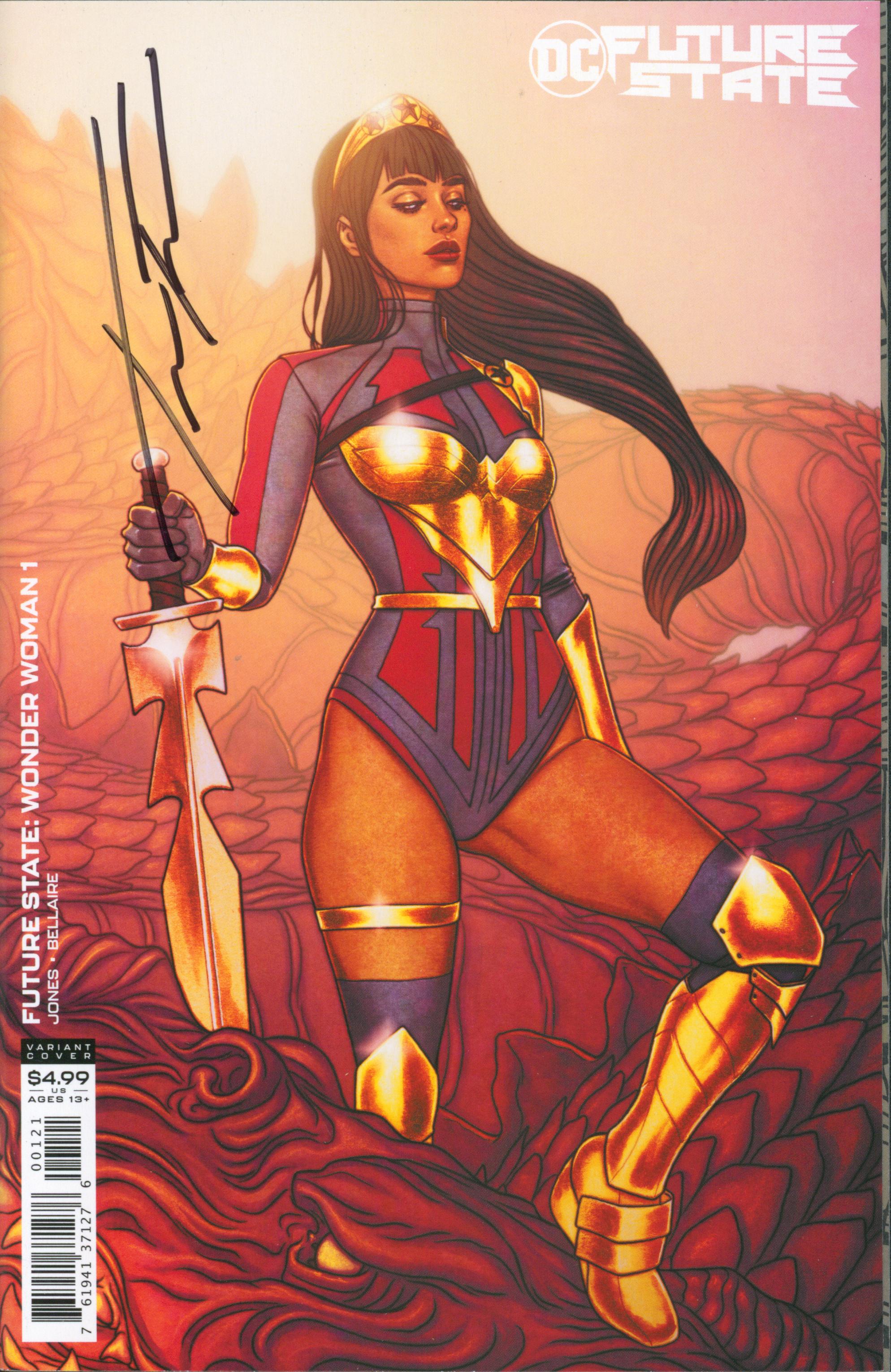 Future State: Wonder Woman #1 |Unterschrieben von Jenny Frison