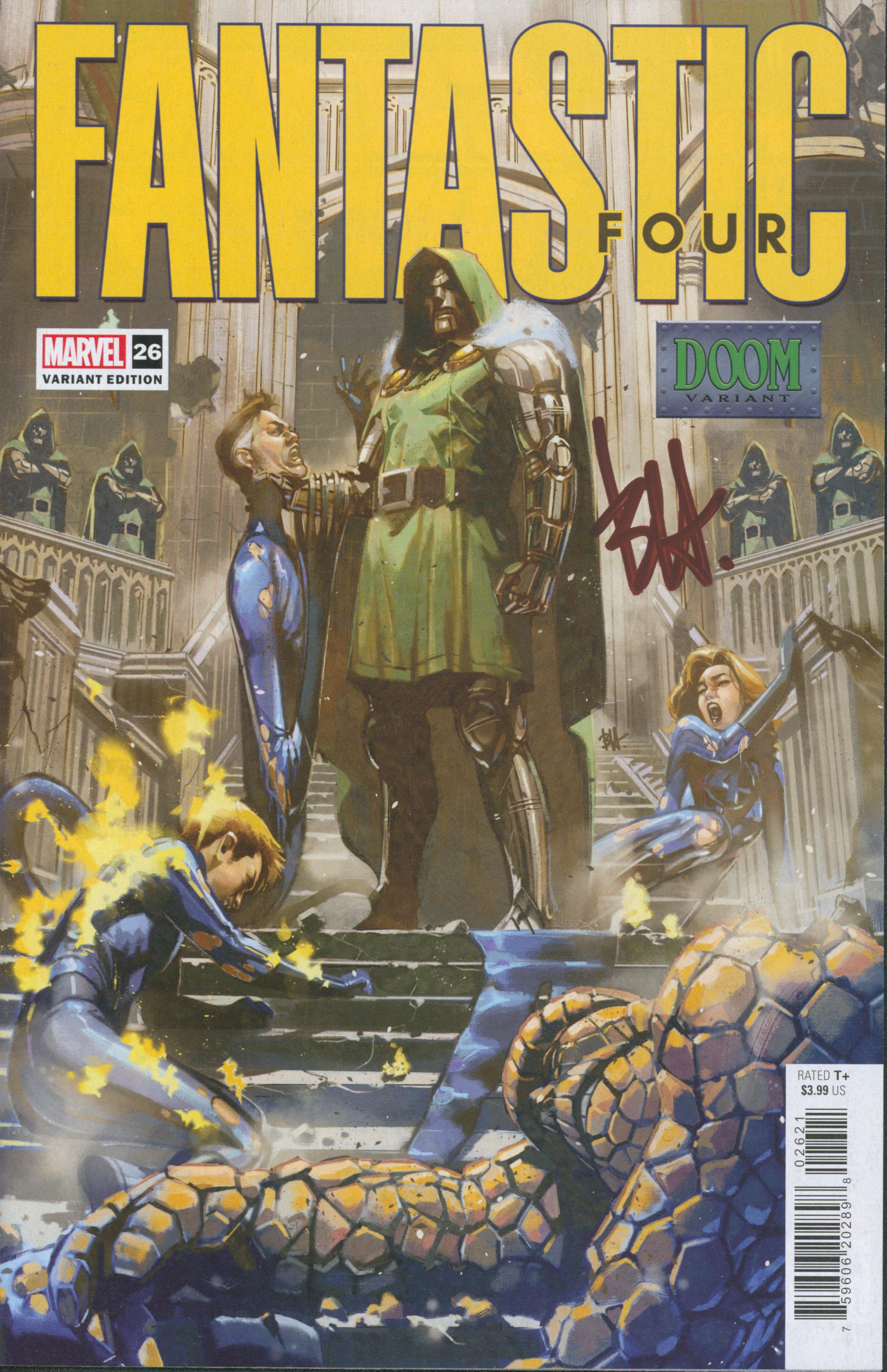 Fantastic Four #26 | Unterschrieben von Ben Harvey