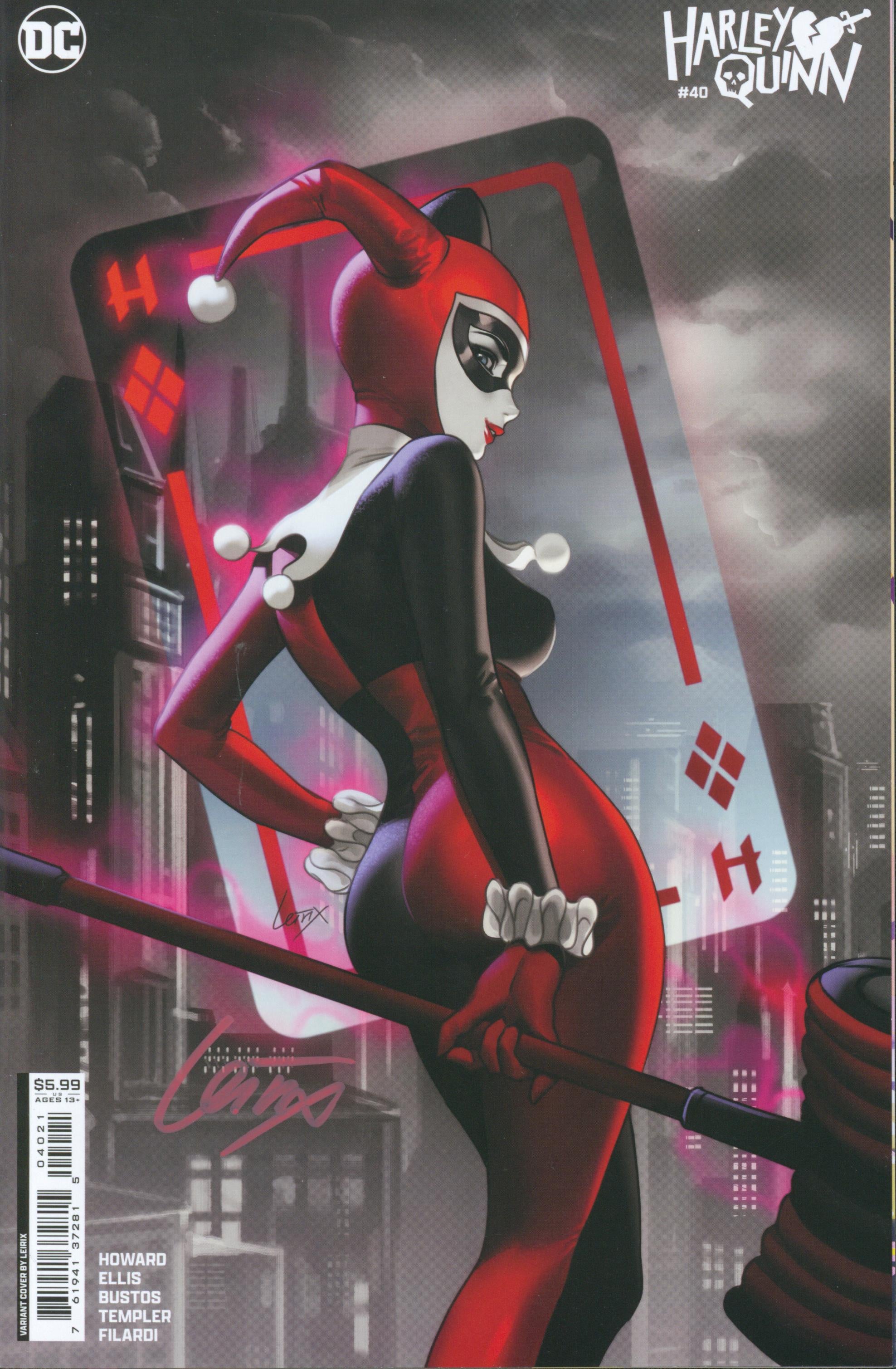 Harley Quinn #40 | Unterschrieben von Lesley "Leirix" Li