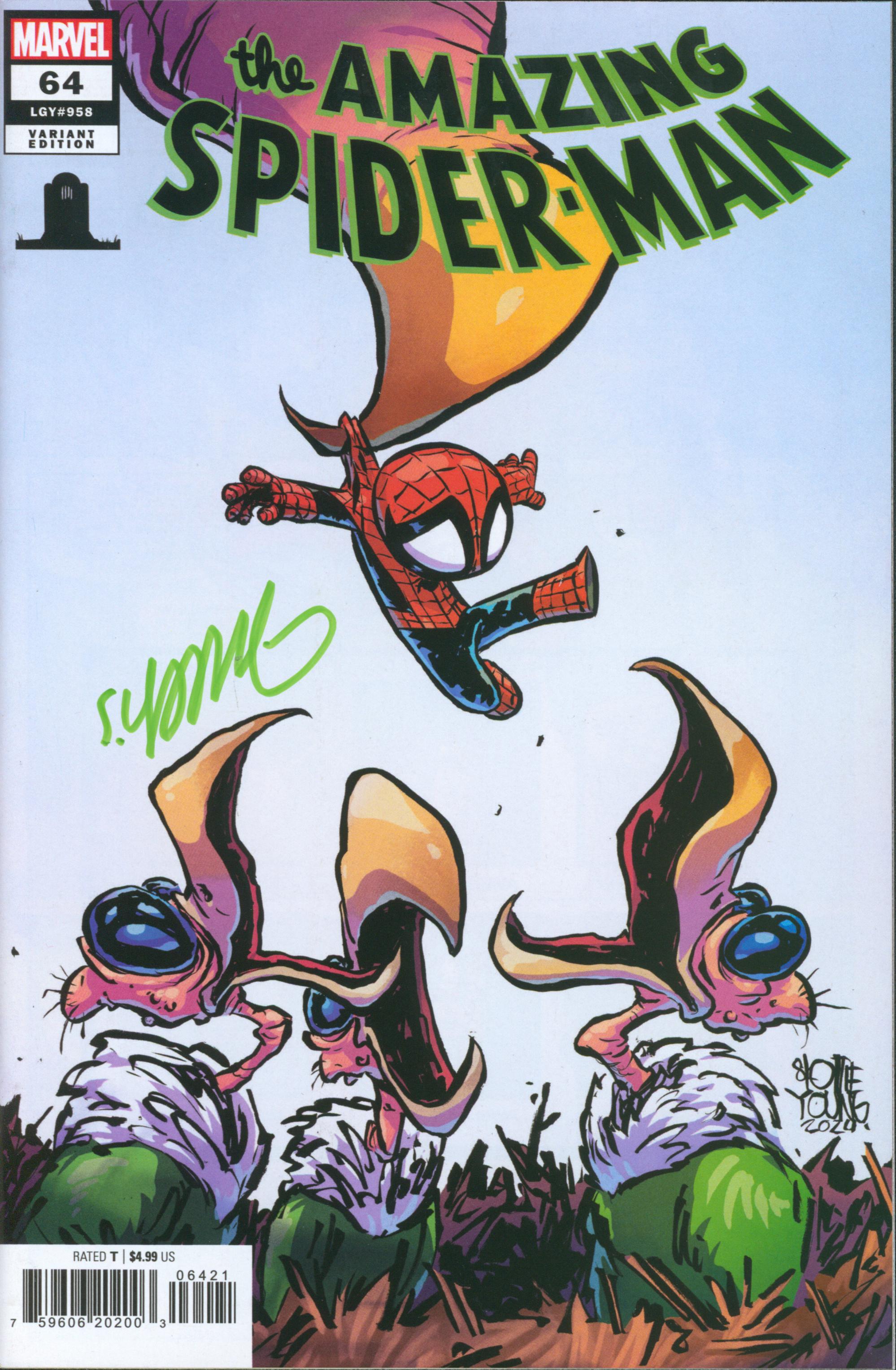 The Amazing Spider-Man #64 |Unterschrieben von Skottie Young