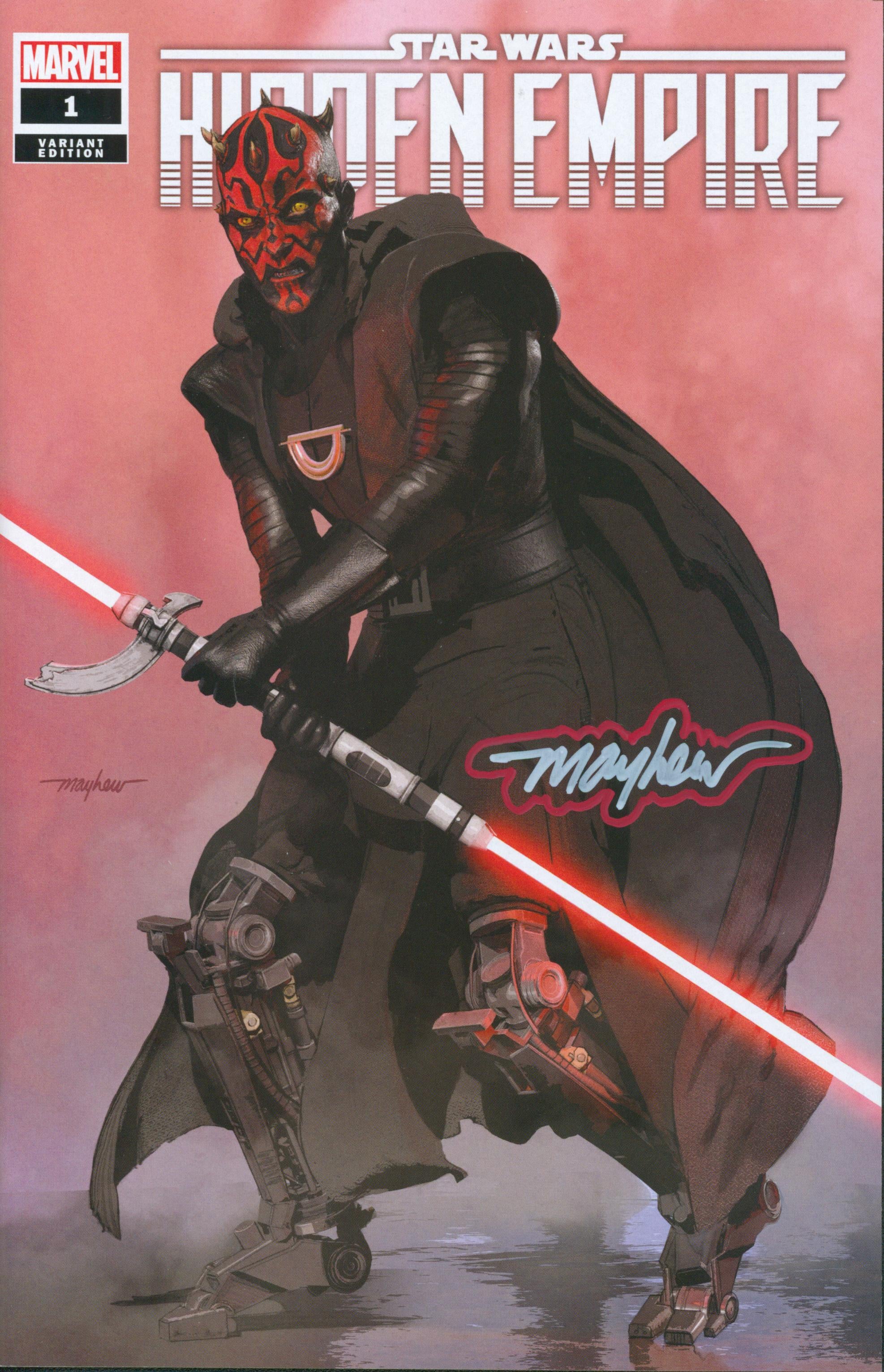 Star Wars Hidden Empire #1 | unterschrieben von Mike Mayhew