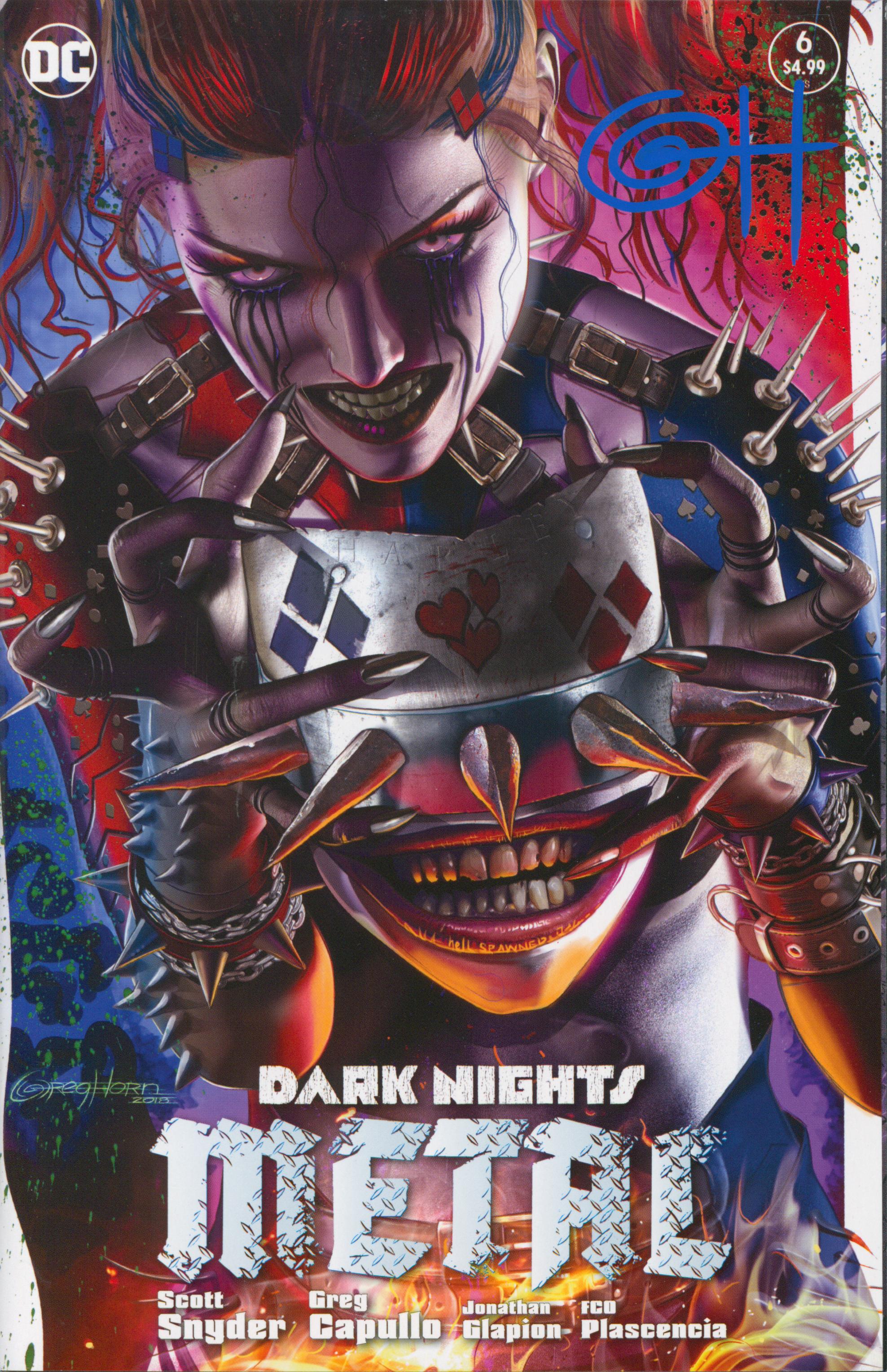 Dark Nights Metal #6 | unterschrieben von Greg Horn