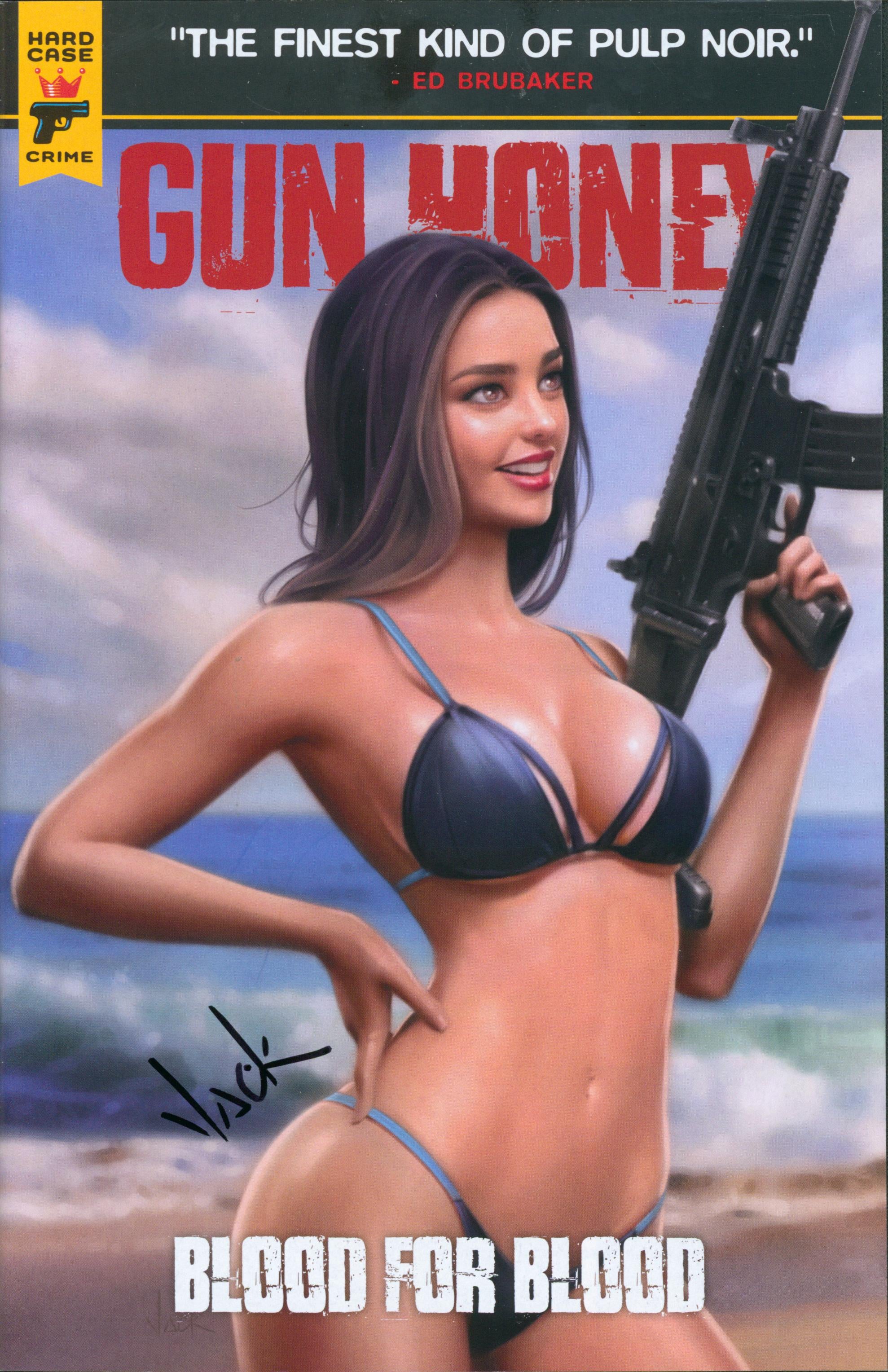 Gun Honey Blood for Blood #1 | unterschrieben von Will Jack