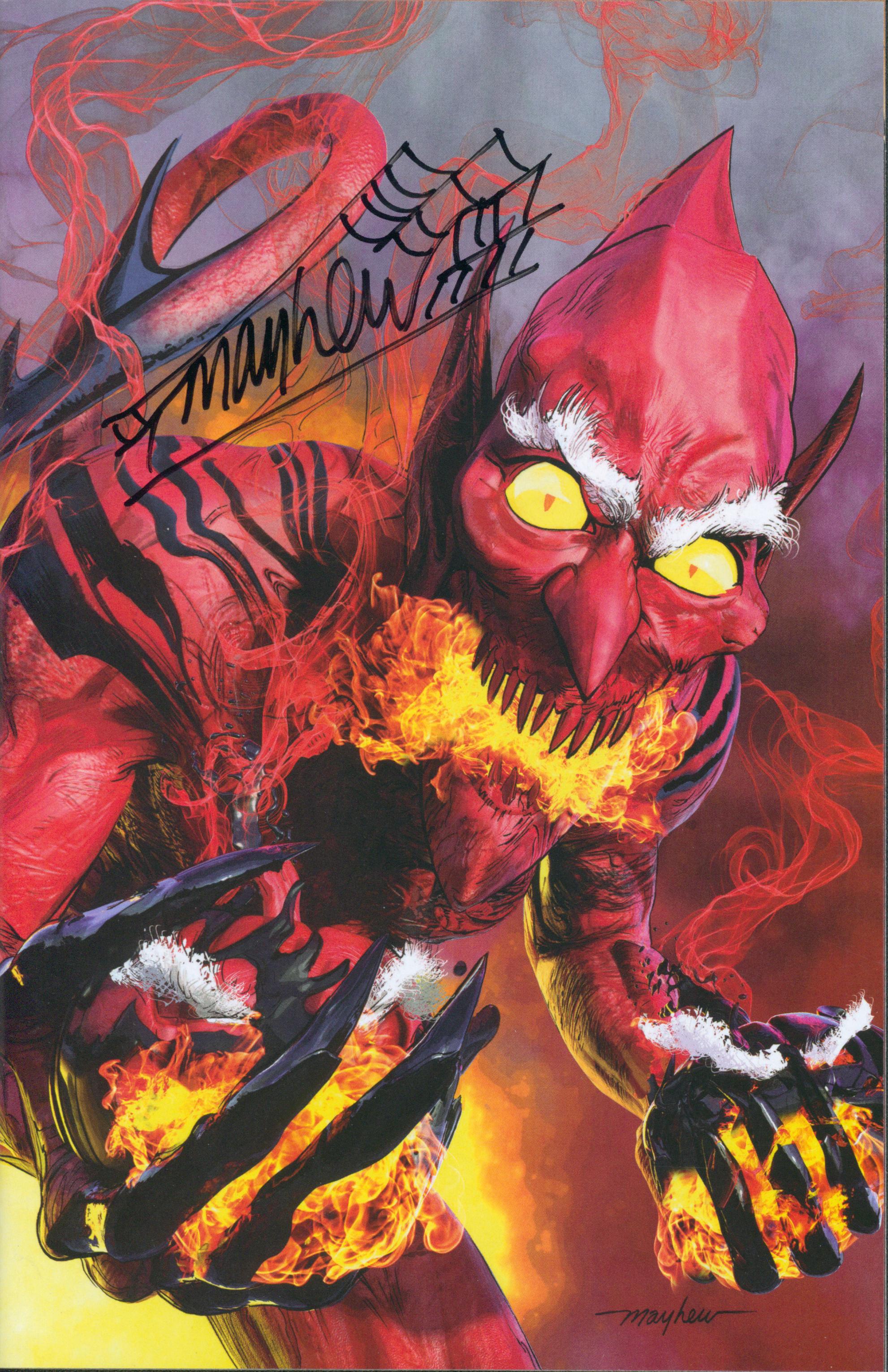 Red Goblin #1 | unterschrieben von Mike Mayhew