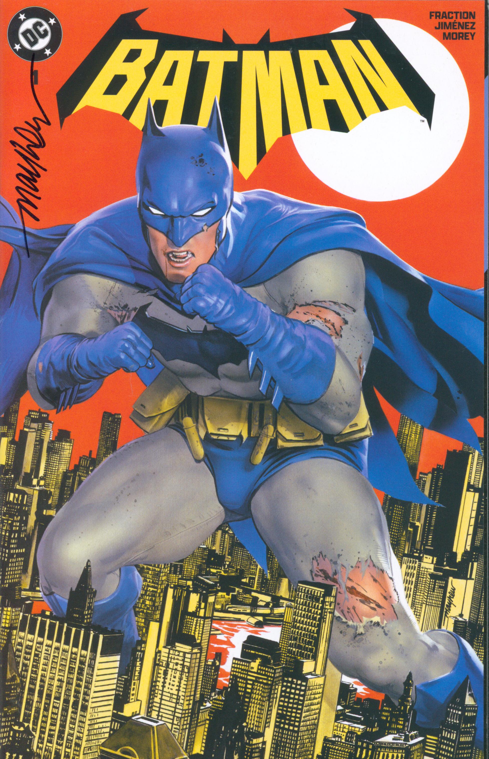 Batman #1 | unterschrieben von Mike Mayhew