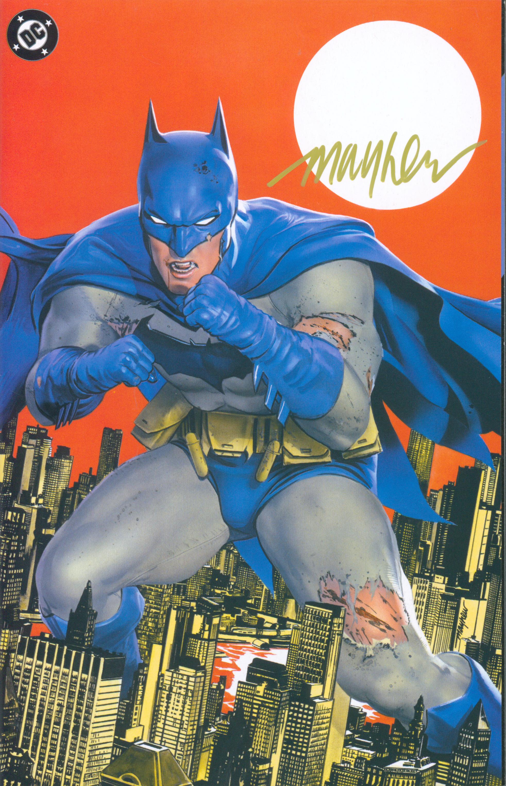 Batman #1 | unterschrieben von Mike Mayhew