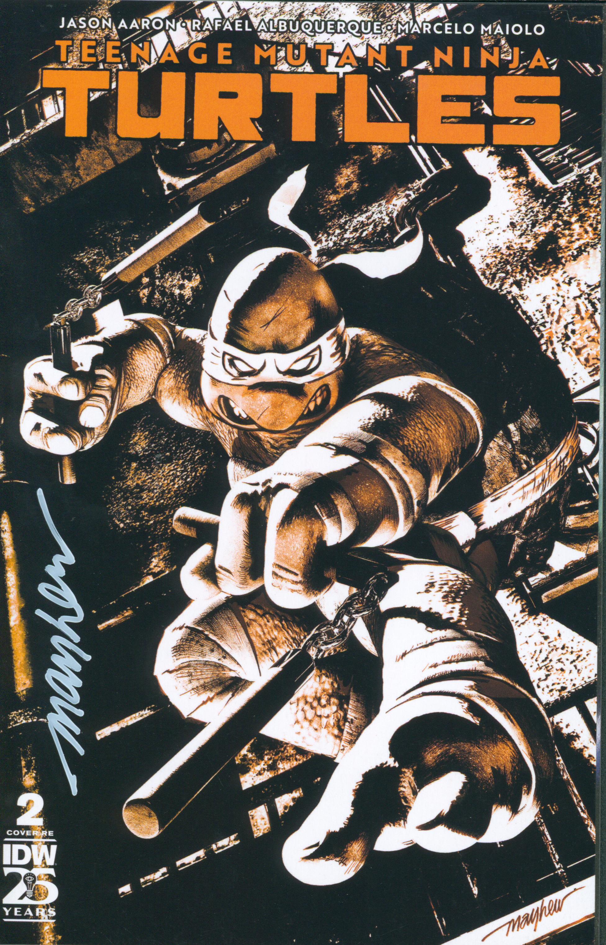TMNT #2 | Unterschrieben von Mike Mayhew