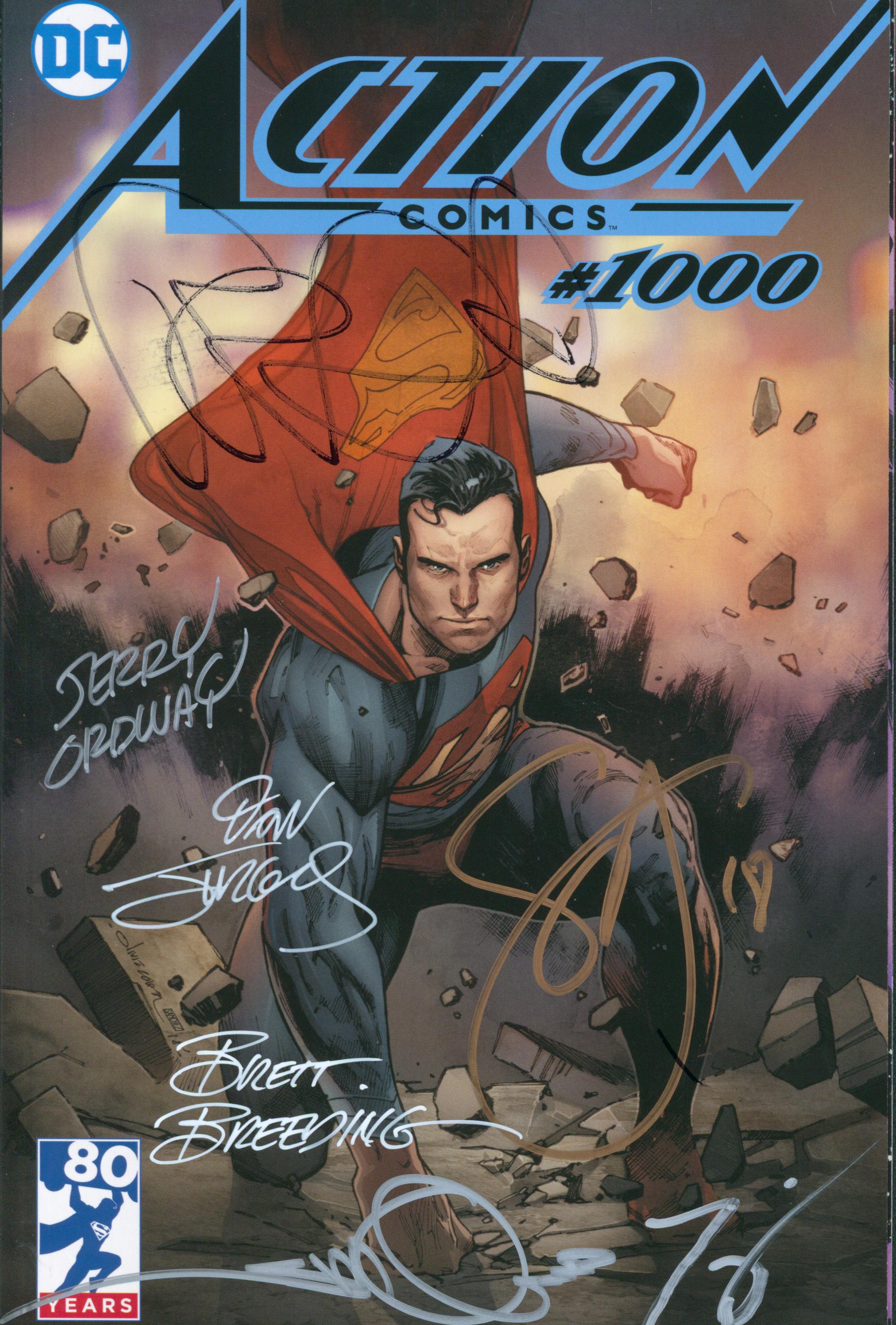 Action Comics #1000 | 8x Unterschrieben!