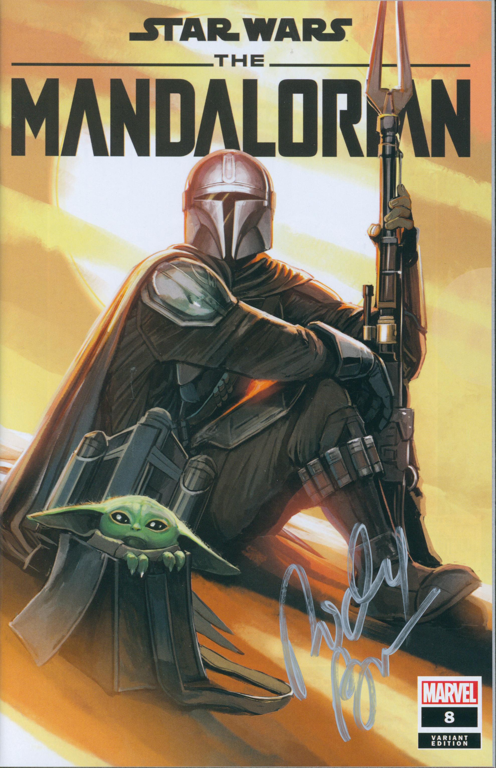 Star Wars: The Mandalorien #8 | unterschrieben von Rodney Barnes