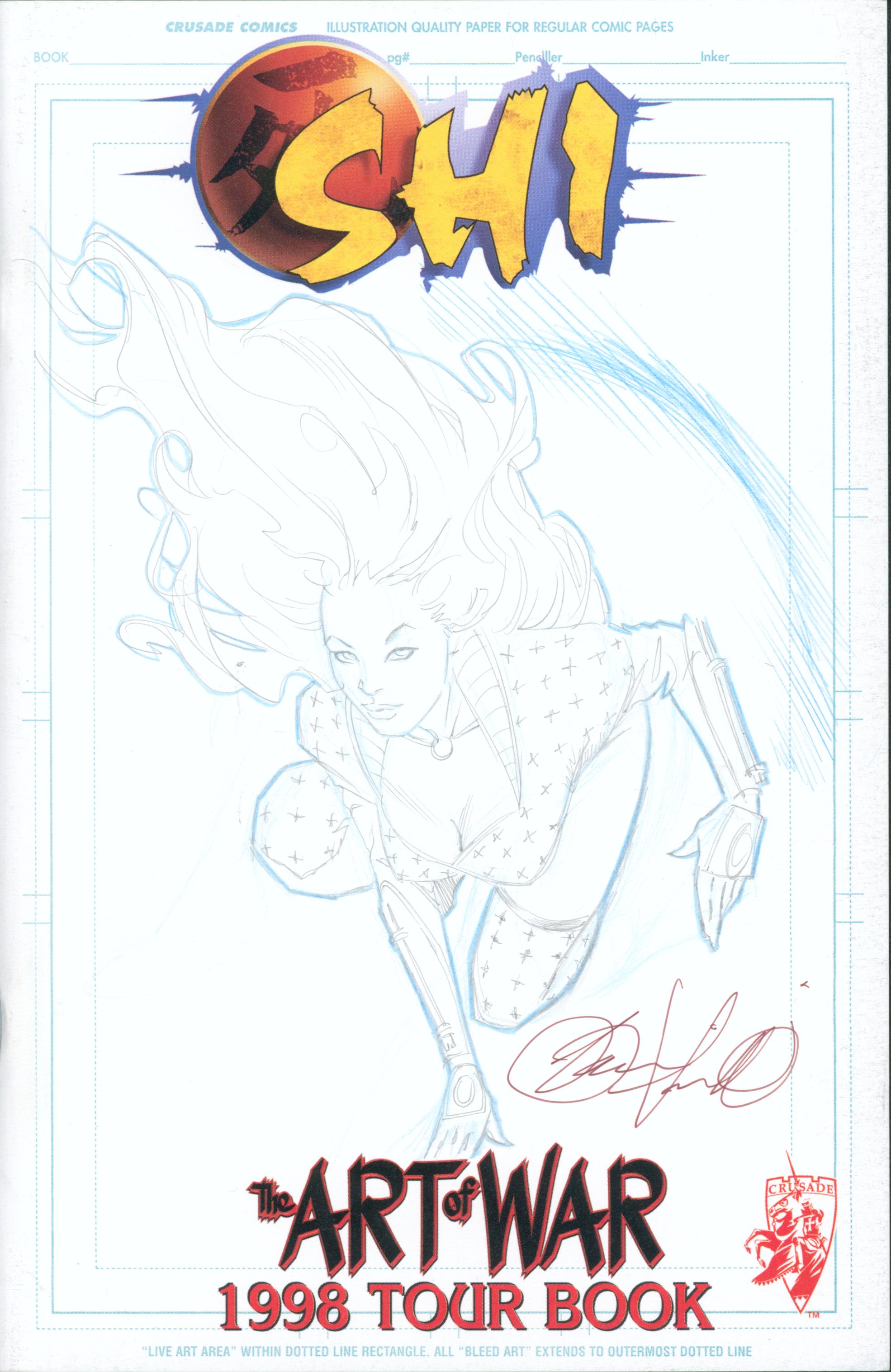 Shi Art of War | Unterschrieben & Sketch von Emanuela Lupacchino