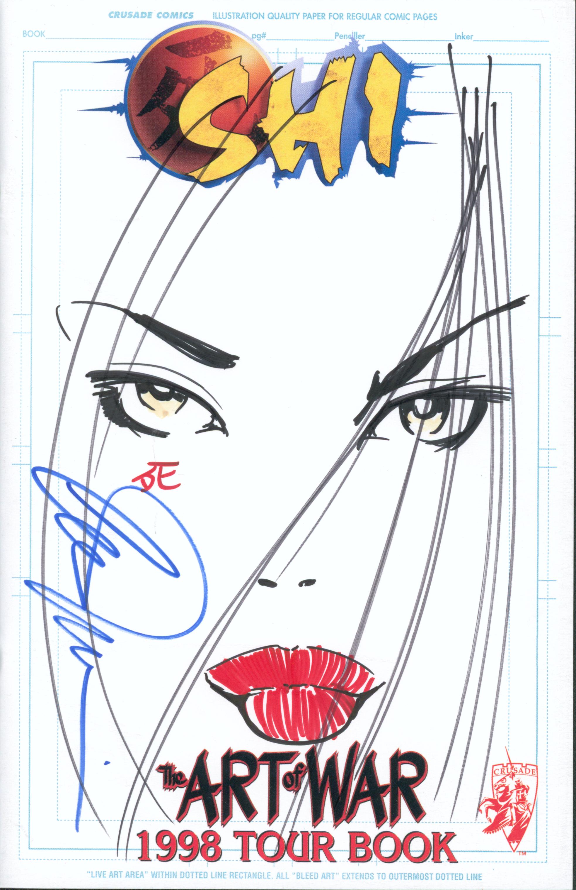 Shi Art of War | Unterschrieben & Sketch von Billy Tucci