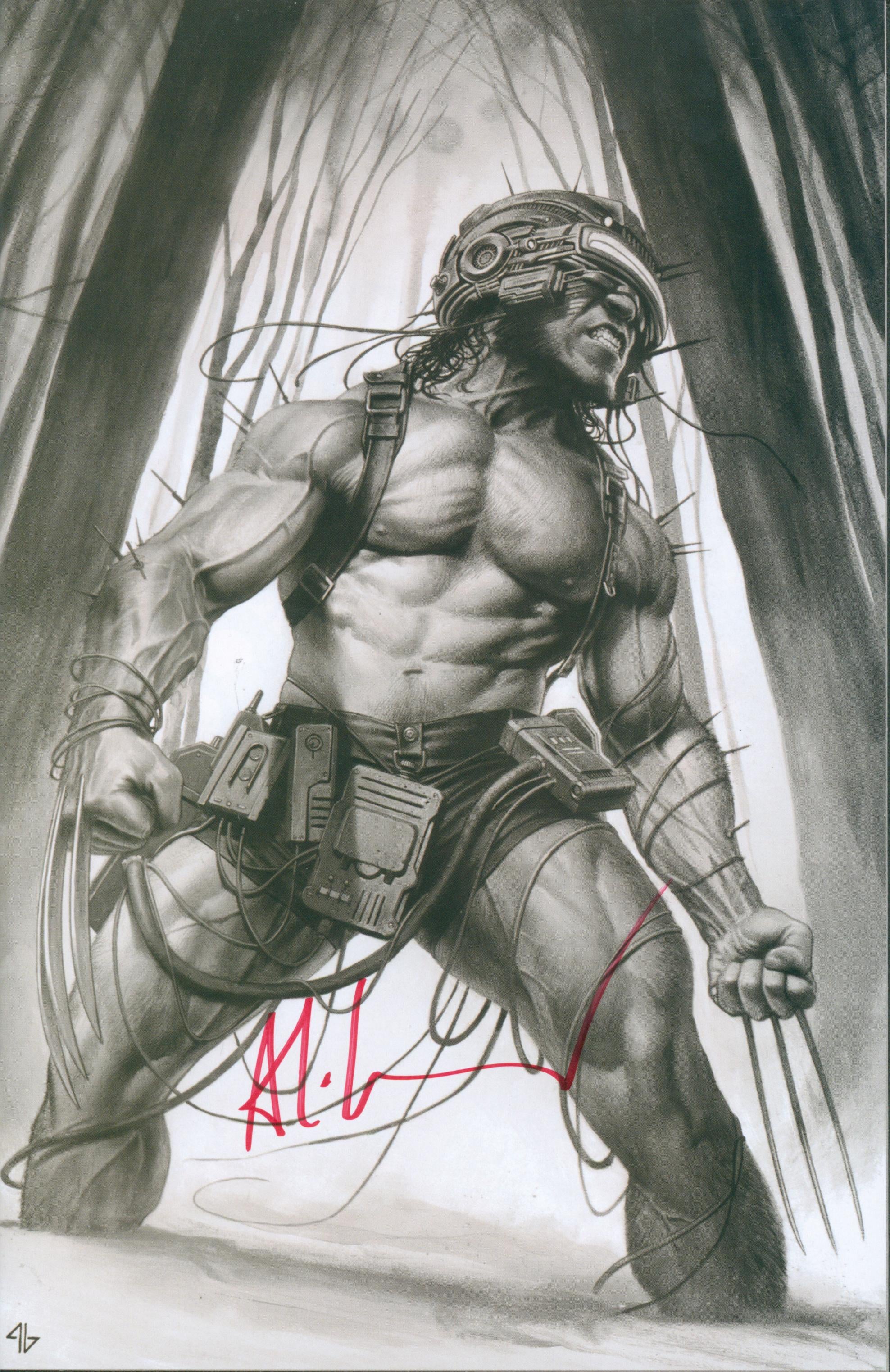 X Lives of Wolverine #4 | unterschrieben von Adu Granov