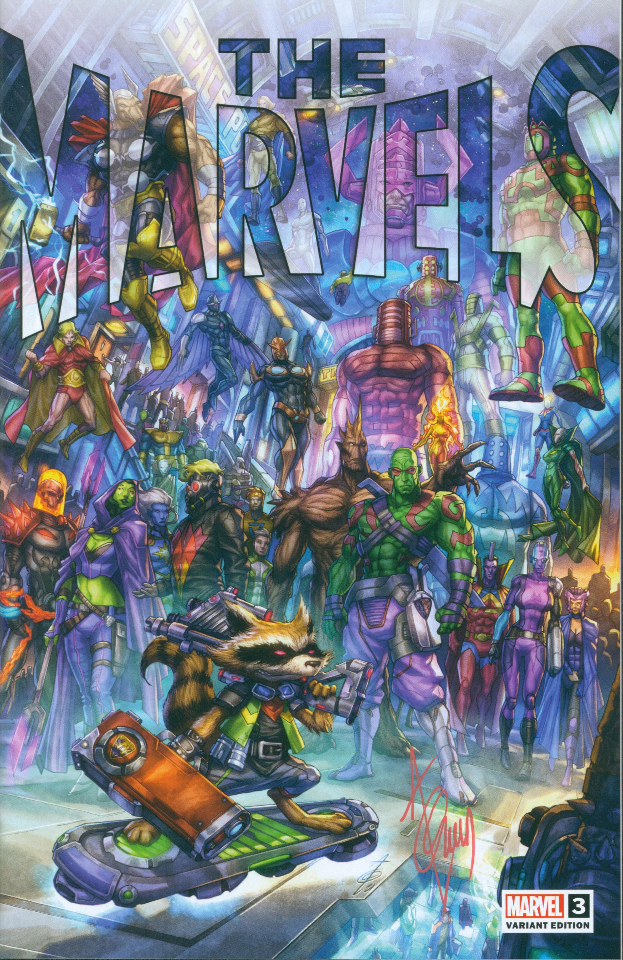 The Marvels #3 | unterschrieben von Alan Quah