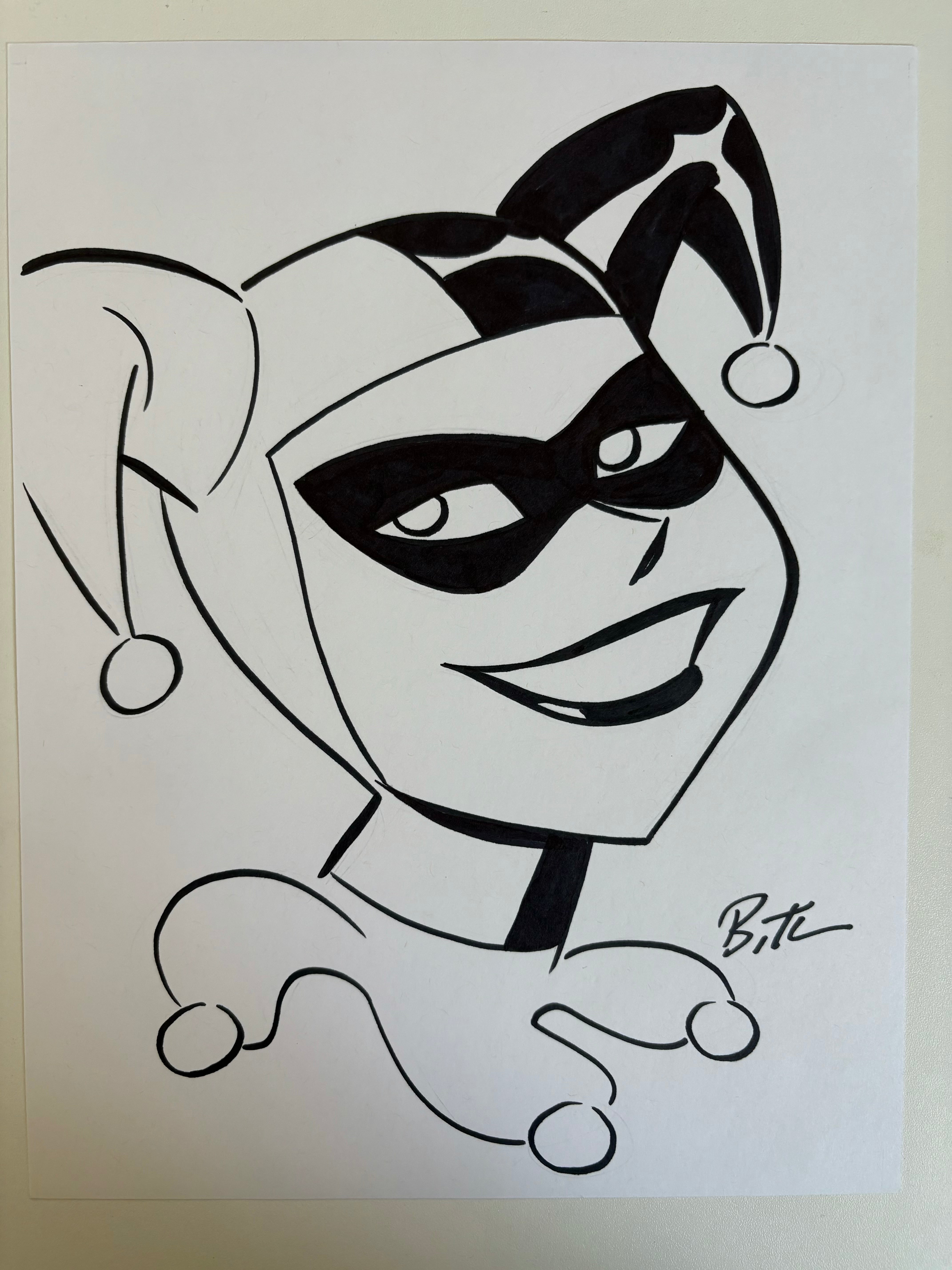 Bruce Timm - Harley Quinn - Original Art