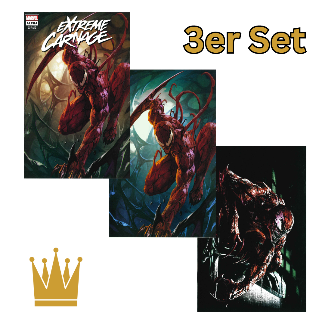 3x Extreme Carnage: Alpha #1 Variant
