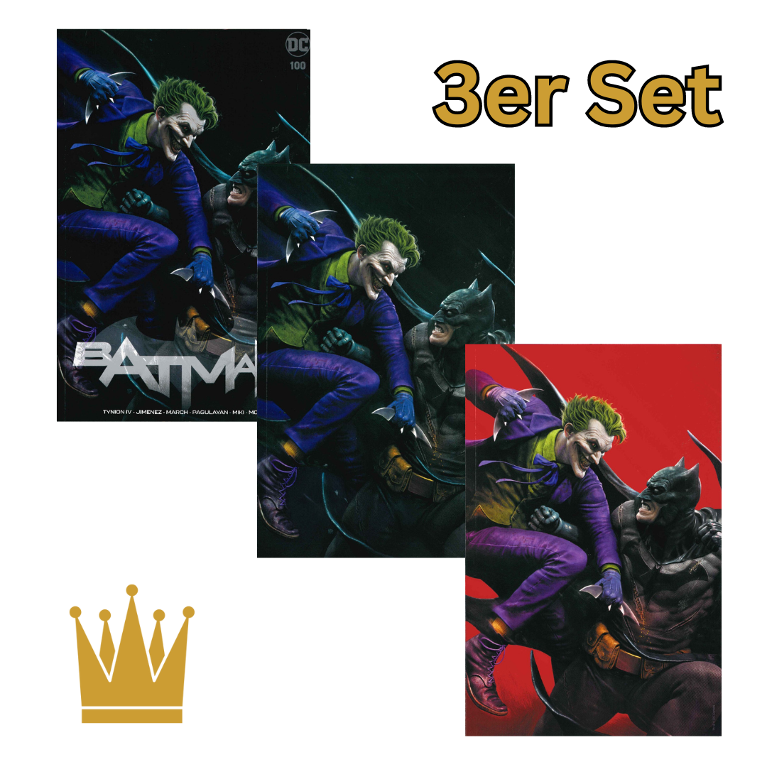 3x Batman #100 Variant Cover