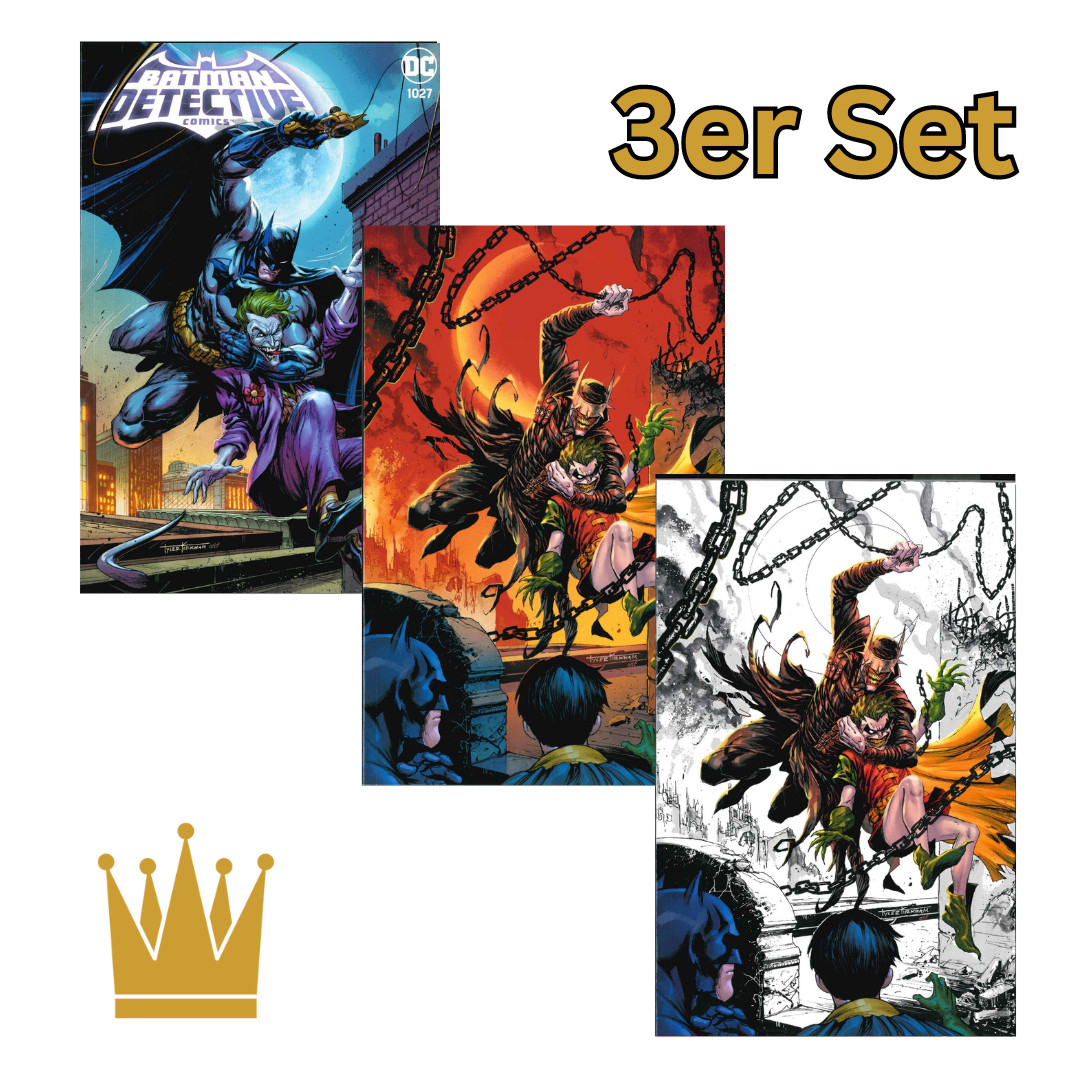 3x Batman Detective Comics #1027 Exclusive Variant by Tyler Kirkham