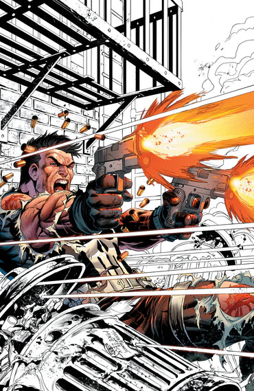 Punisher Red Band #1 - Virgin B&W