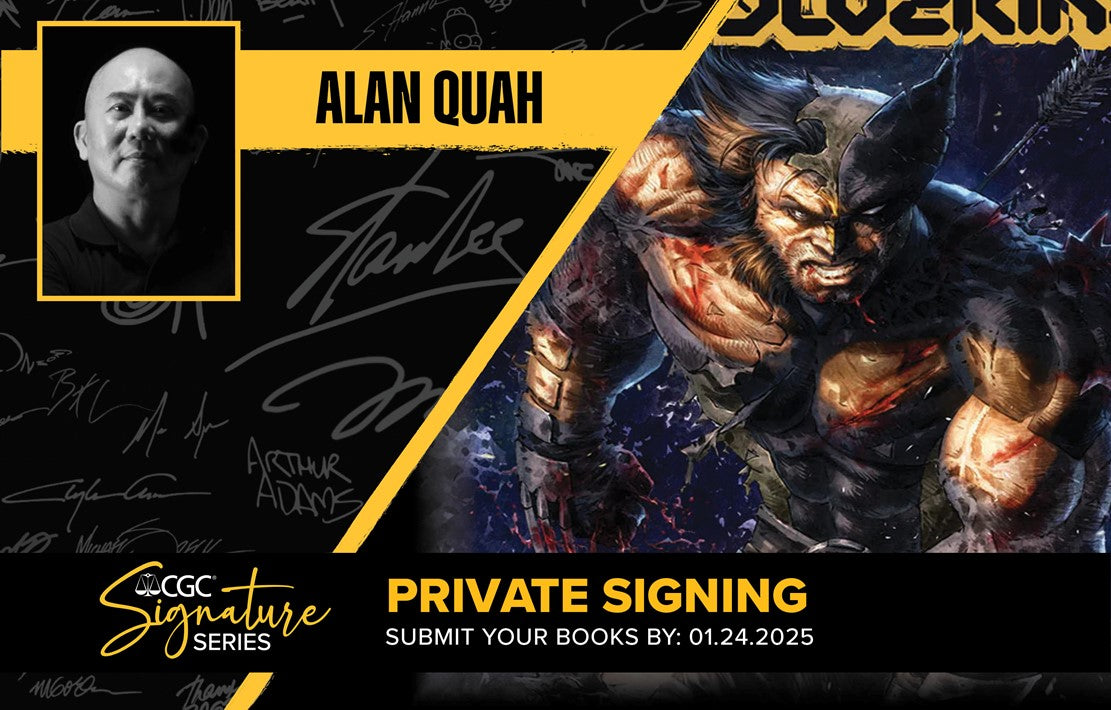 CGC Signature Series with Alan Quah