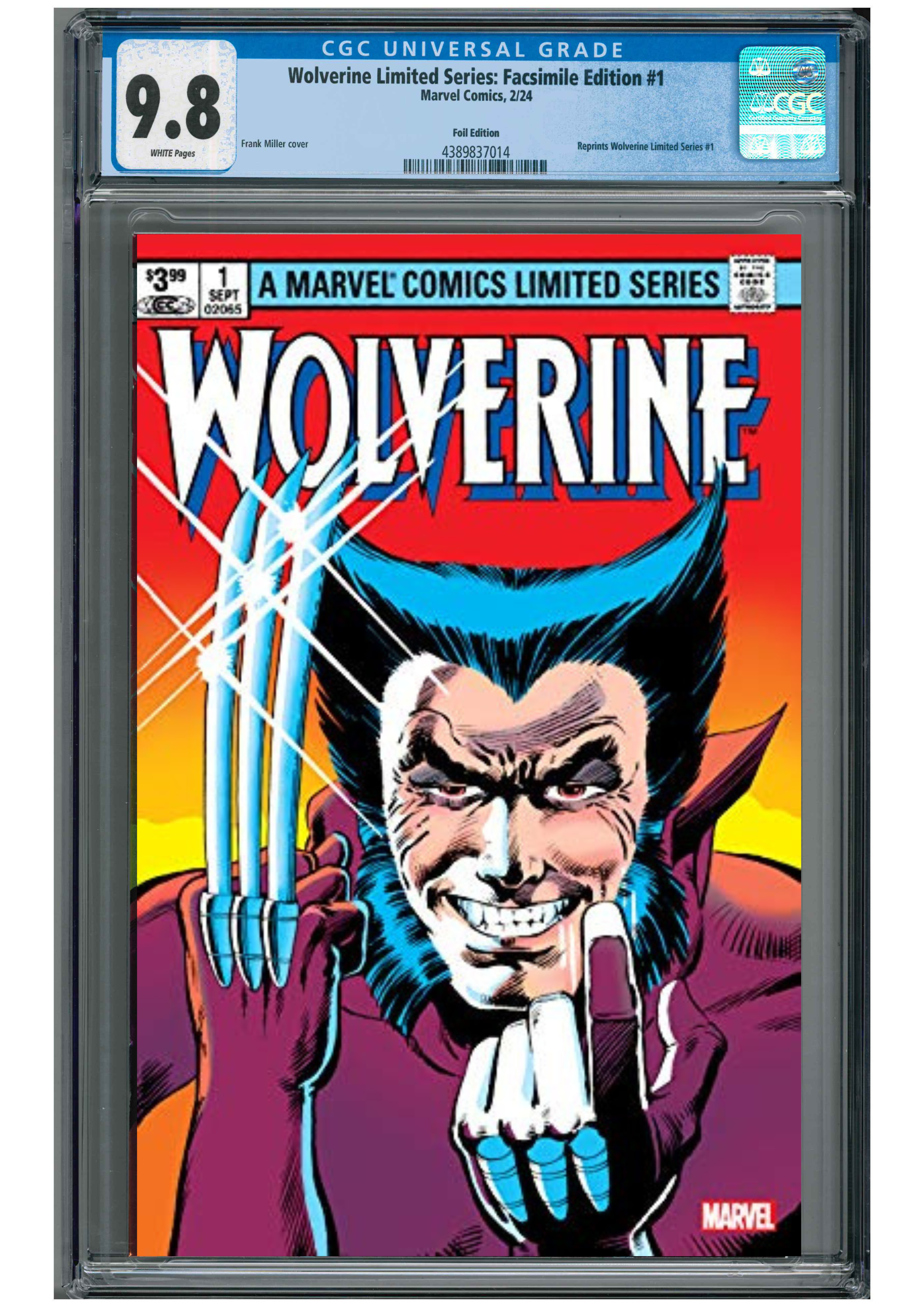 Wolverine Limited Series: Facsimile Edition #1