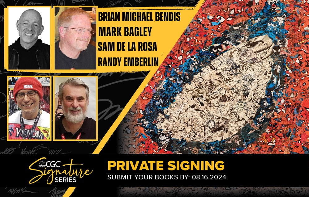 CGC Signature Series with Bagley, Emberin, Bendis & Rosa (all can be ordered separately)