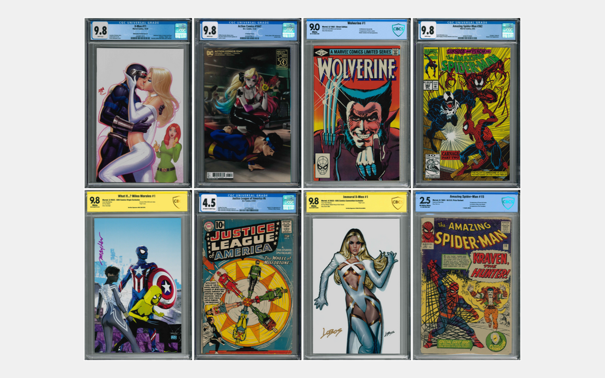 Graded Comics von CBCS & CGC