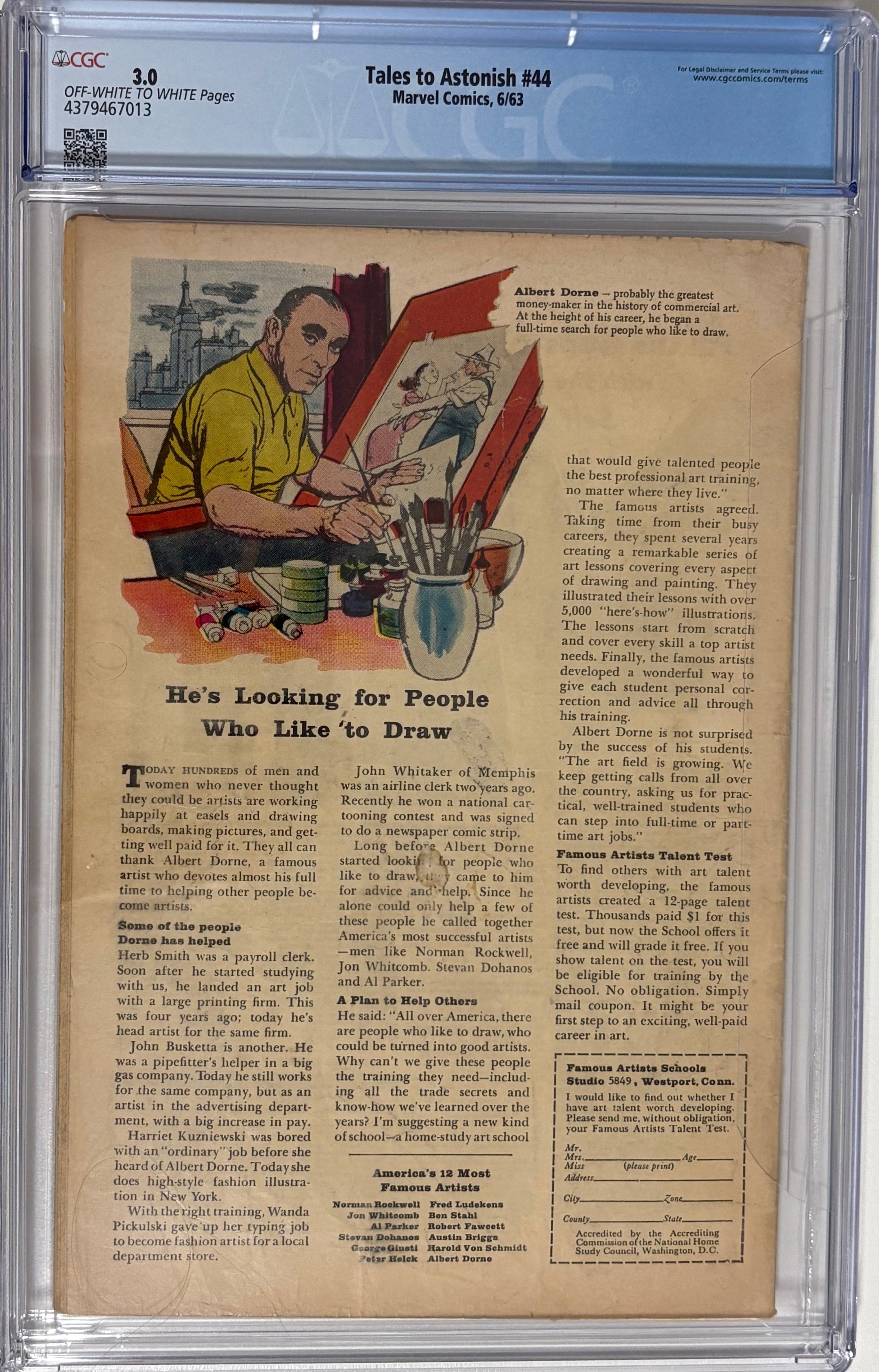 Tales to Astonish #44