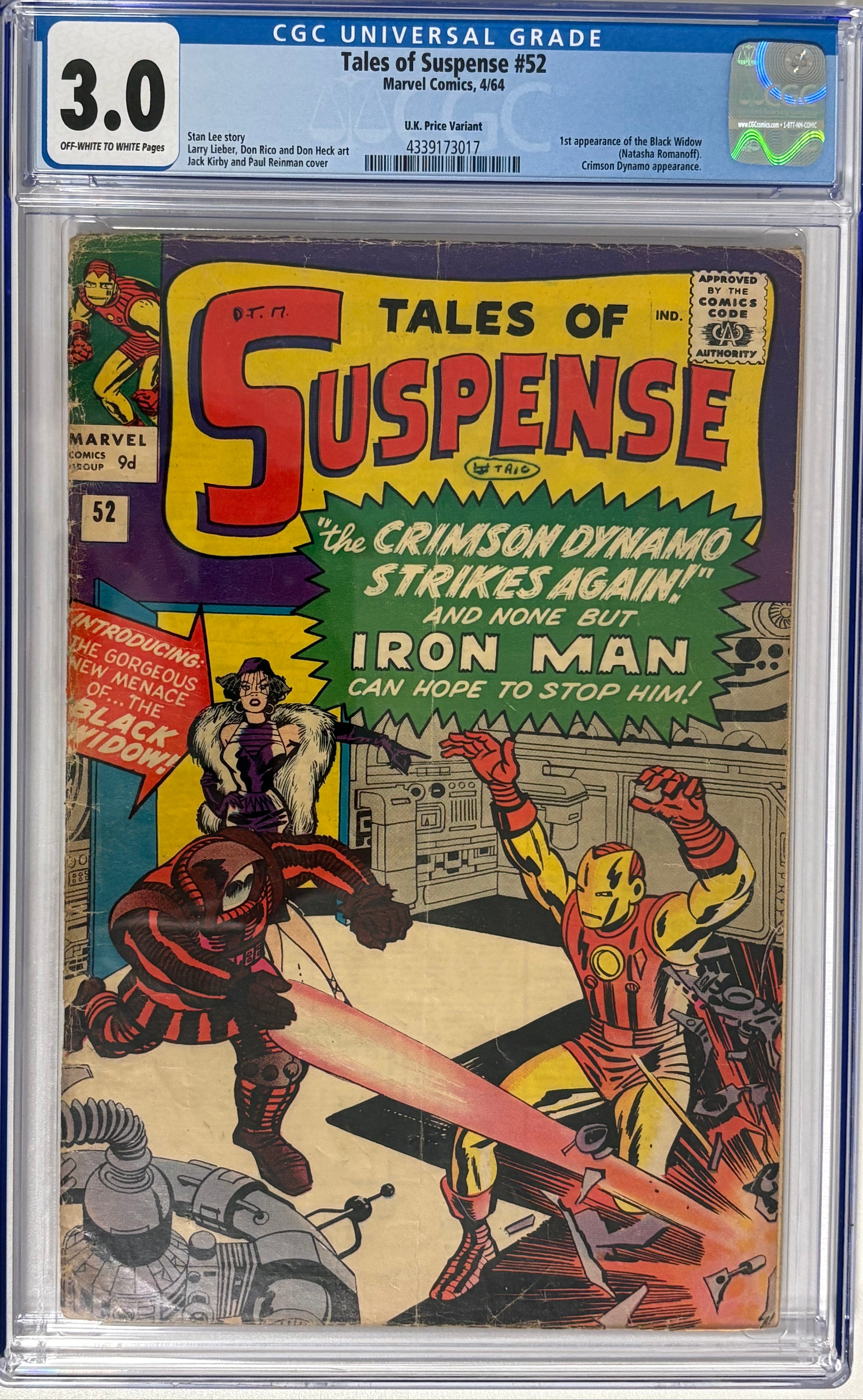 Tales of Suspense #52