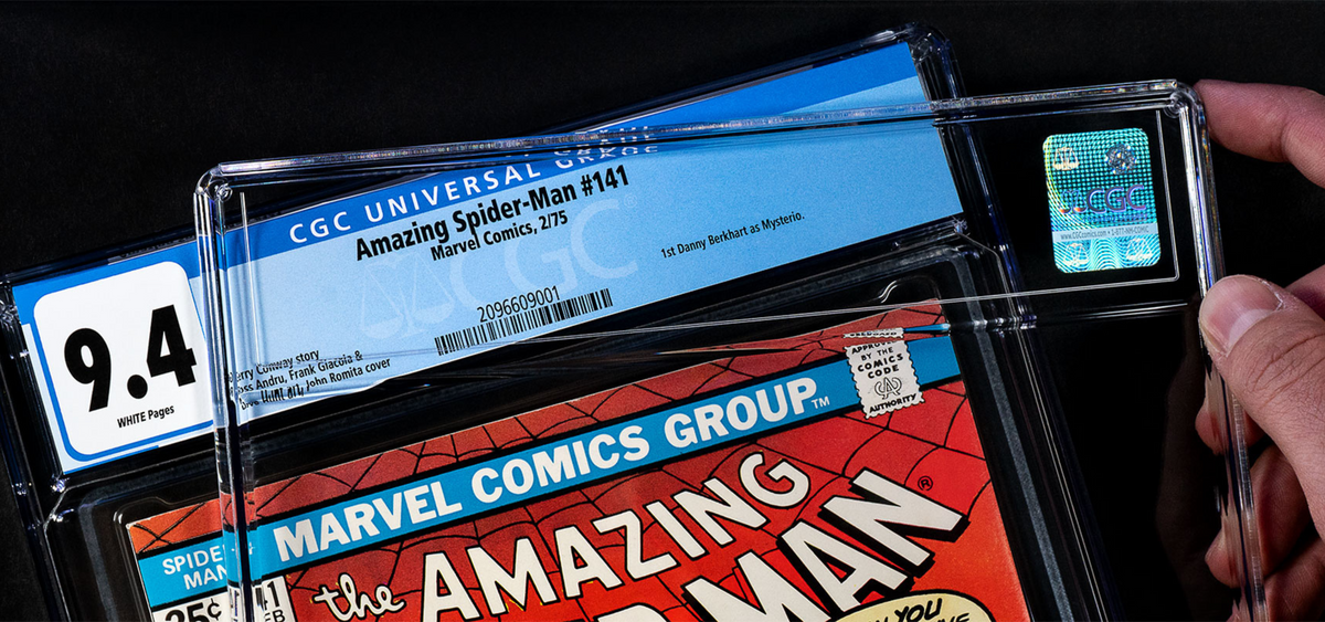 CGC Gradingprozess Verkapselung der Comics
