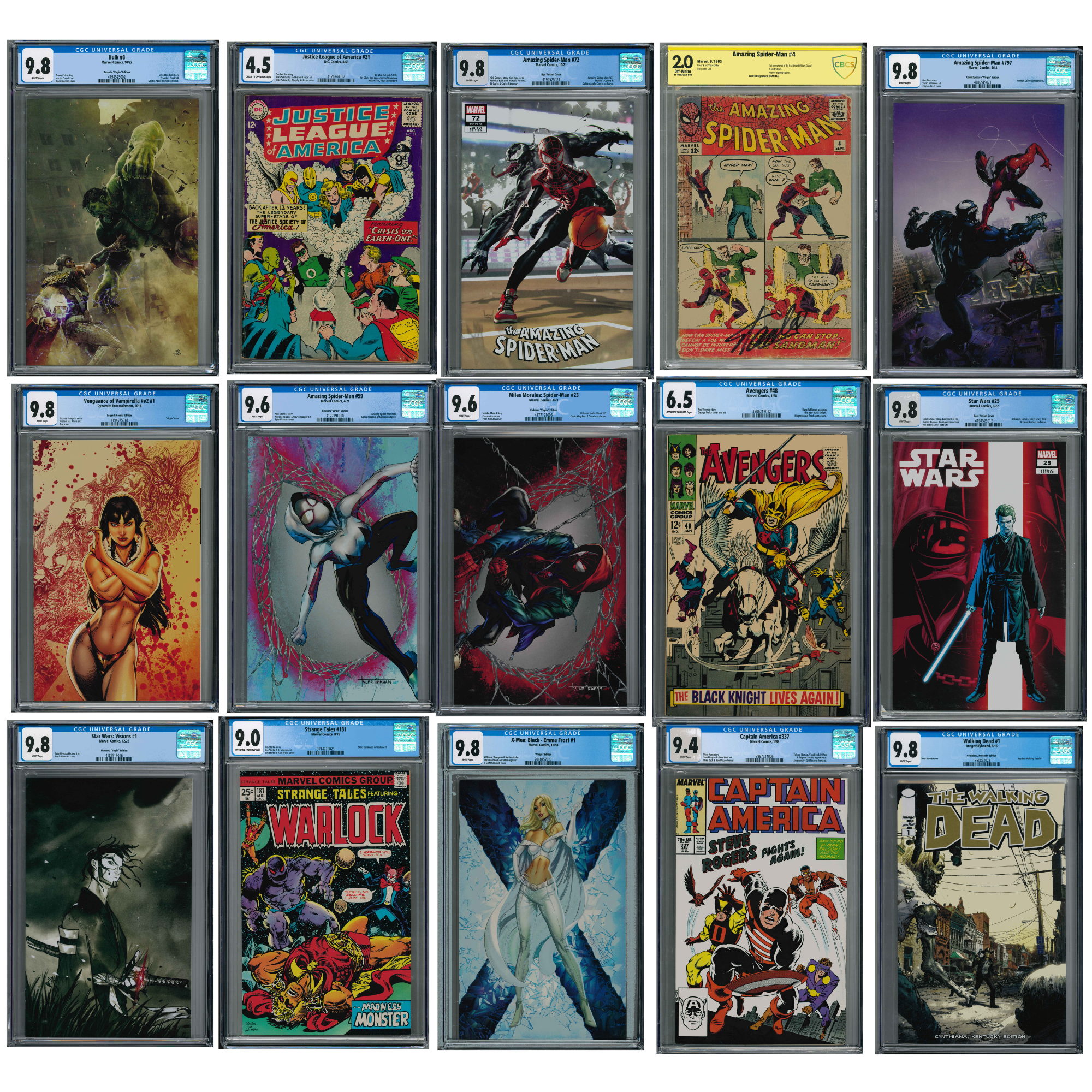 Comic-Gallerie von Graded Comics