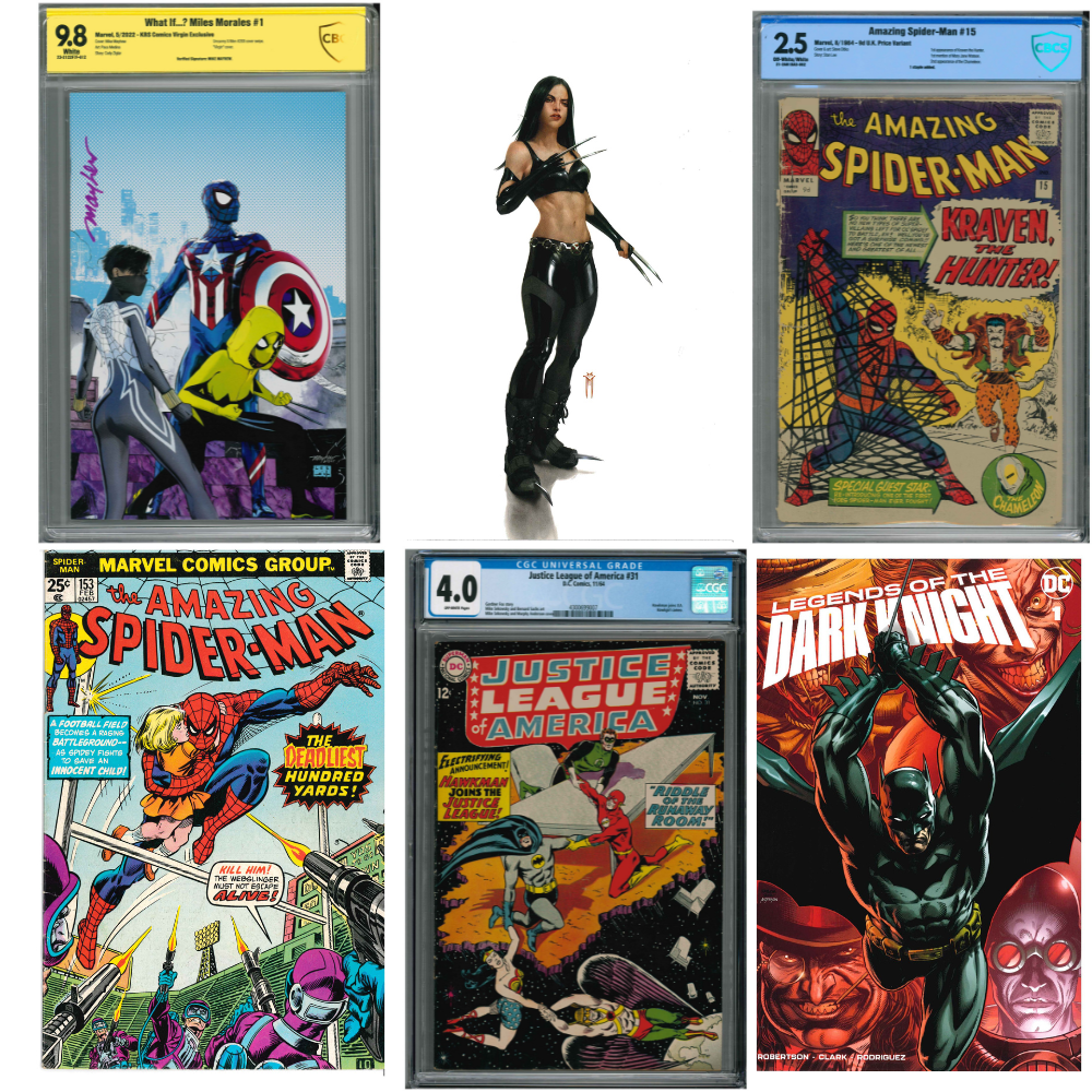 Alle Comics Symboldbild. Comic von Amazing Spider-Man & co