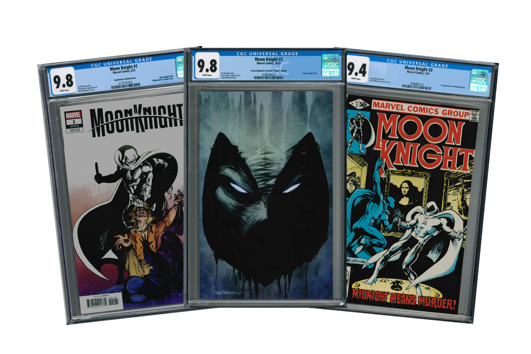 Moon Knight Comics aus Modern & Bronze Age