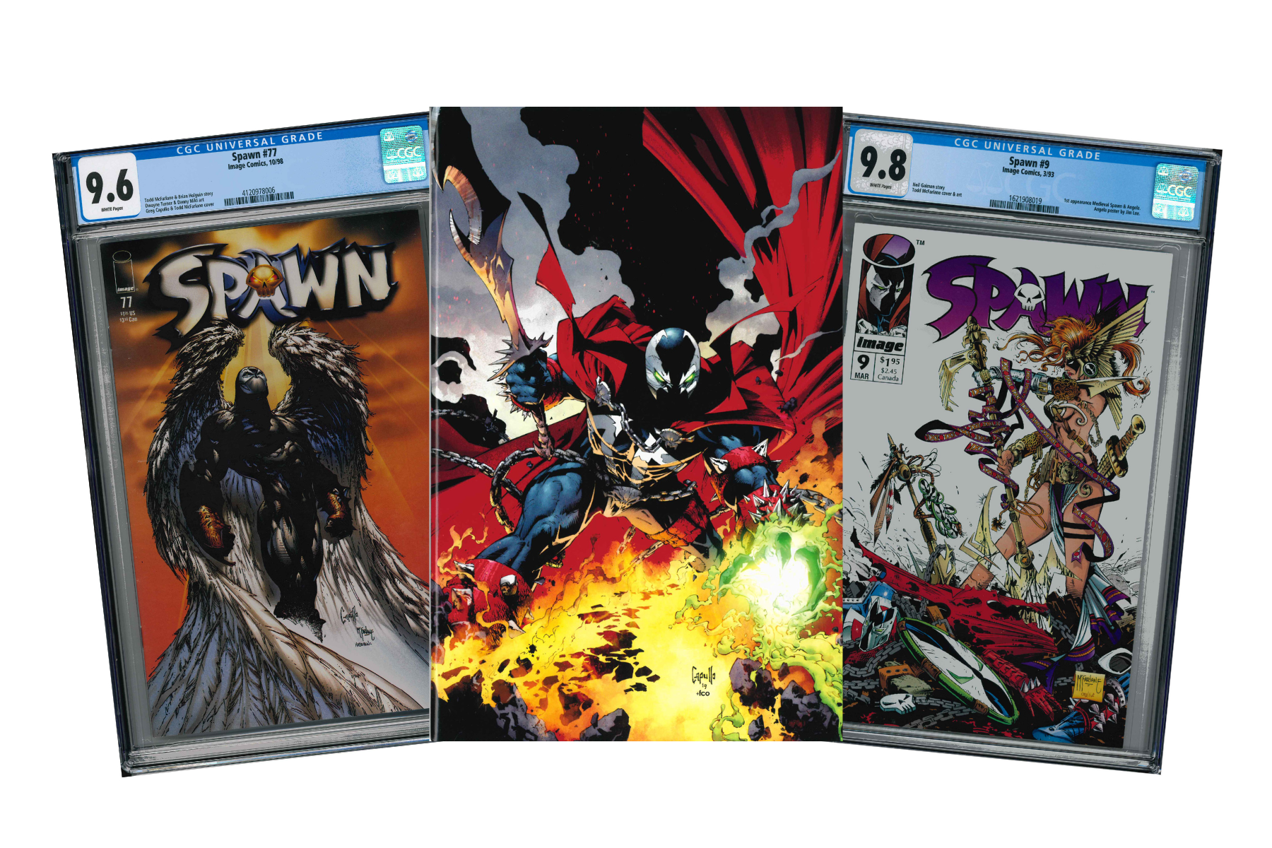 Spawn Comics von Todd McFarlane Variant Cover