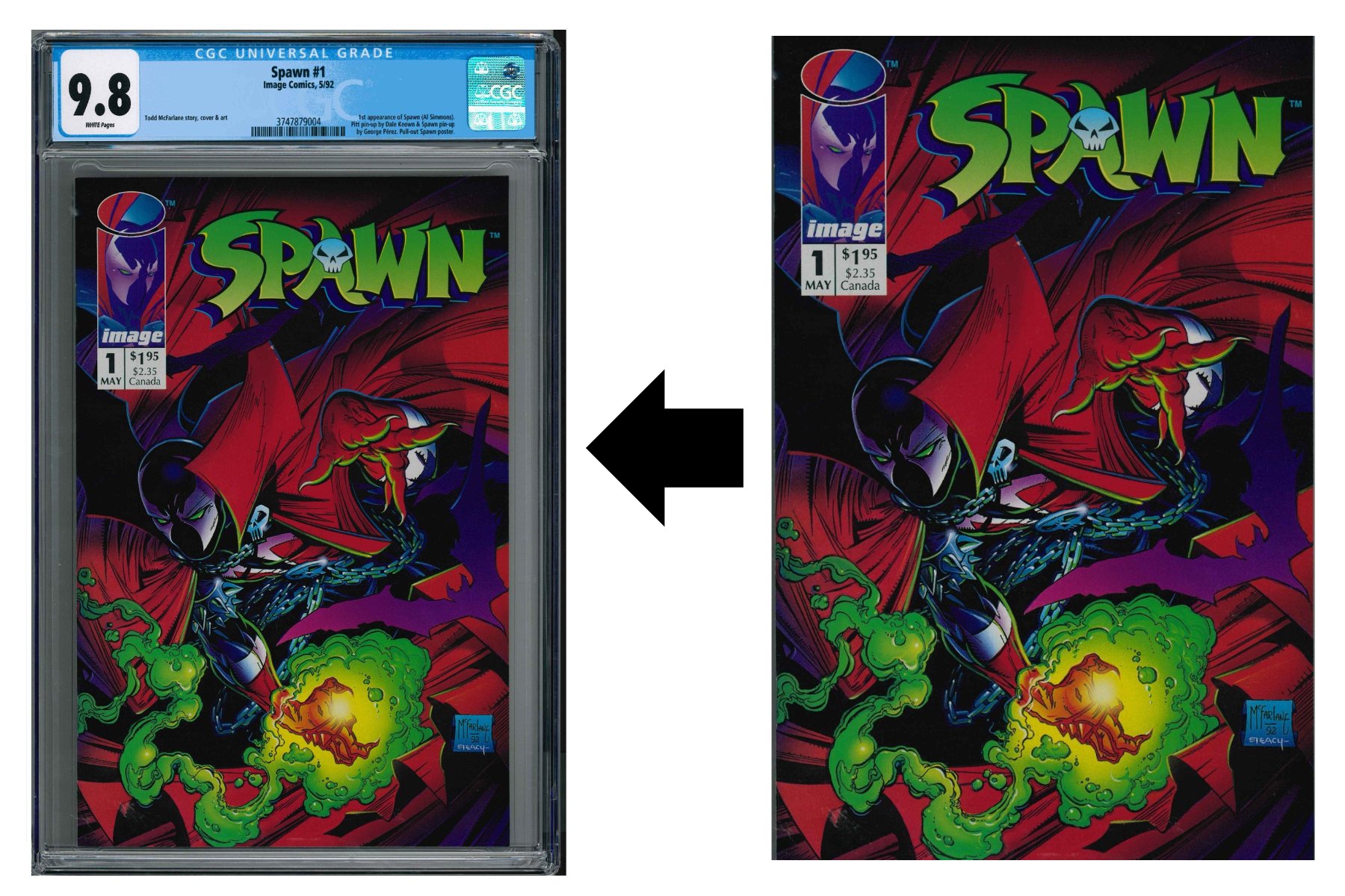 CGC Grading-Service Modern (1975-heute) Spawn #1