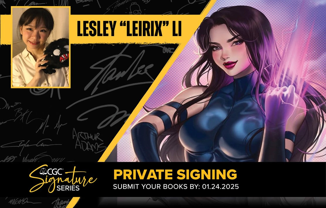CGC Signature Series with Leshley ''Leirix'' Li