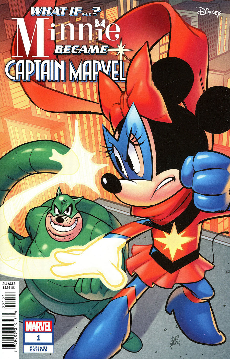Marvel & Disney: What If...? Minnie Became Captain Marvel #1