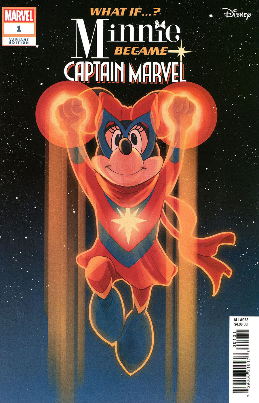 Marvel & Disney: What If...? Minnie Became Captain Marvel #1