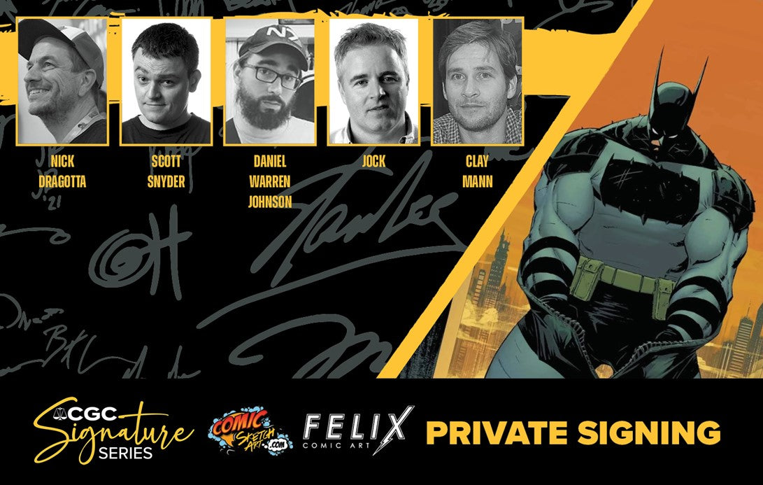 CGC Signature Series with The Last Ronin Team (7 signatures)