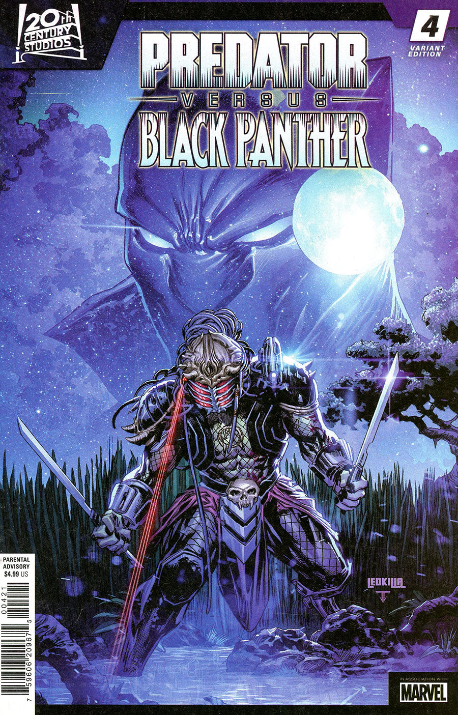 Predator versus Black Panther #4