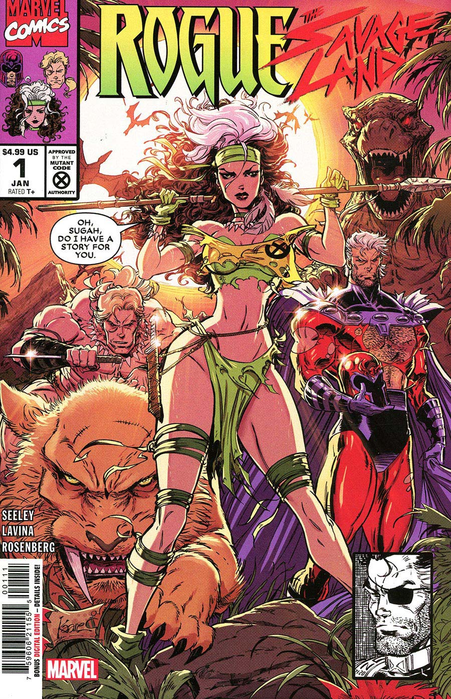 Rogue The Savage Land #1