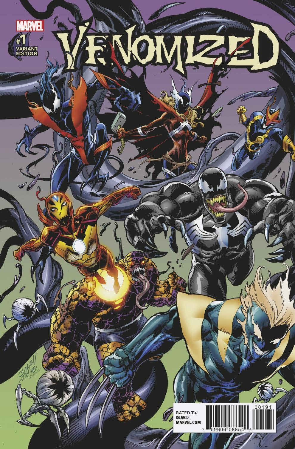 Venomized #1-#5