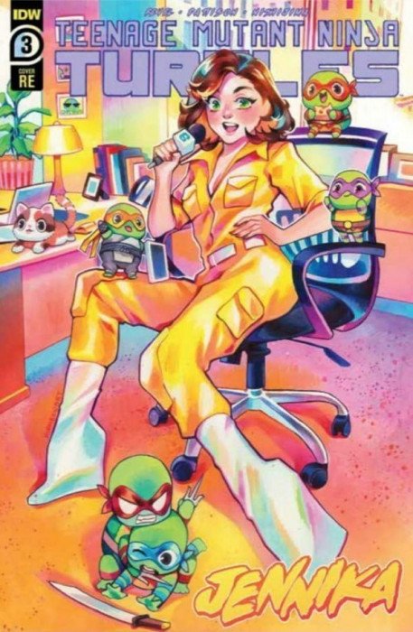Teenage Mutant Ninja Turtles: Jennika #3